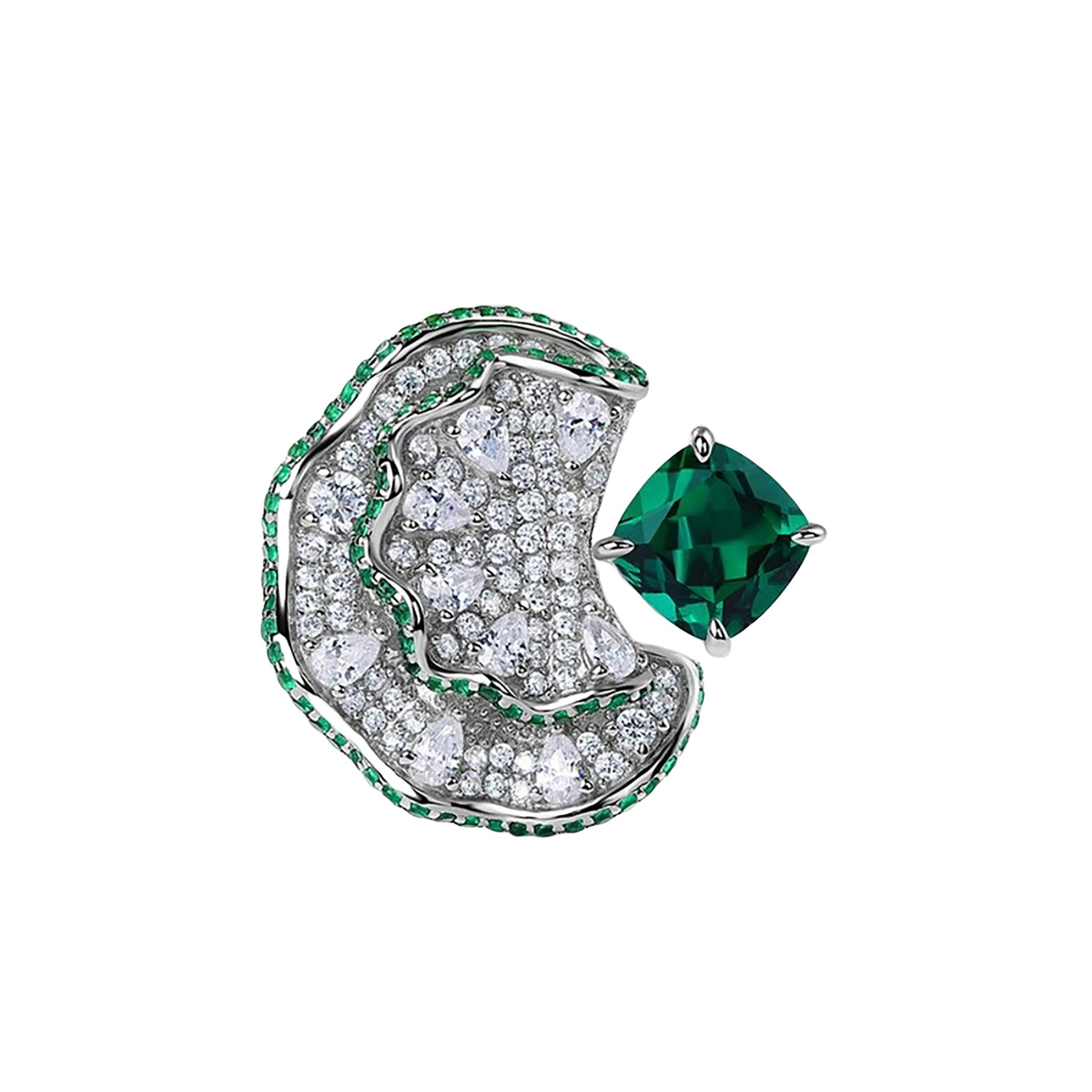 Clorinde Fan Open Ring