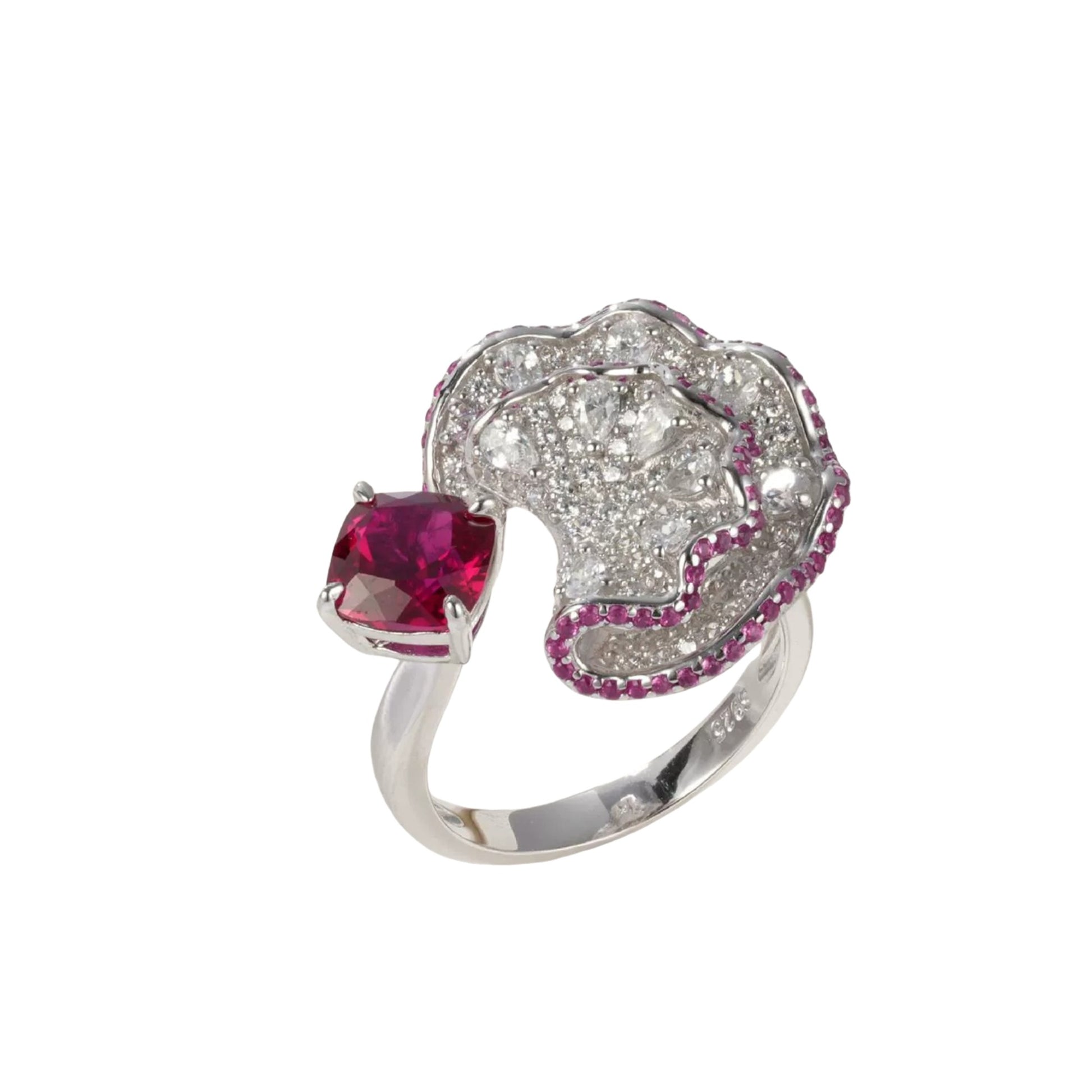Clorinde Fan Open Ring