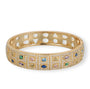 Conny 14K Gold Mixed Shape Bangle