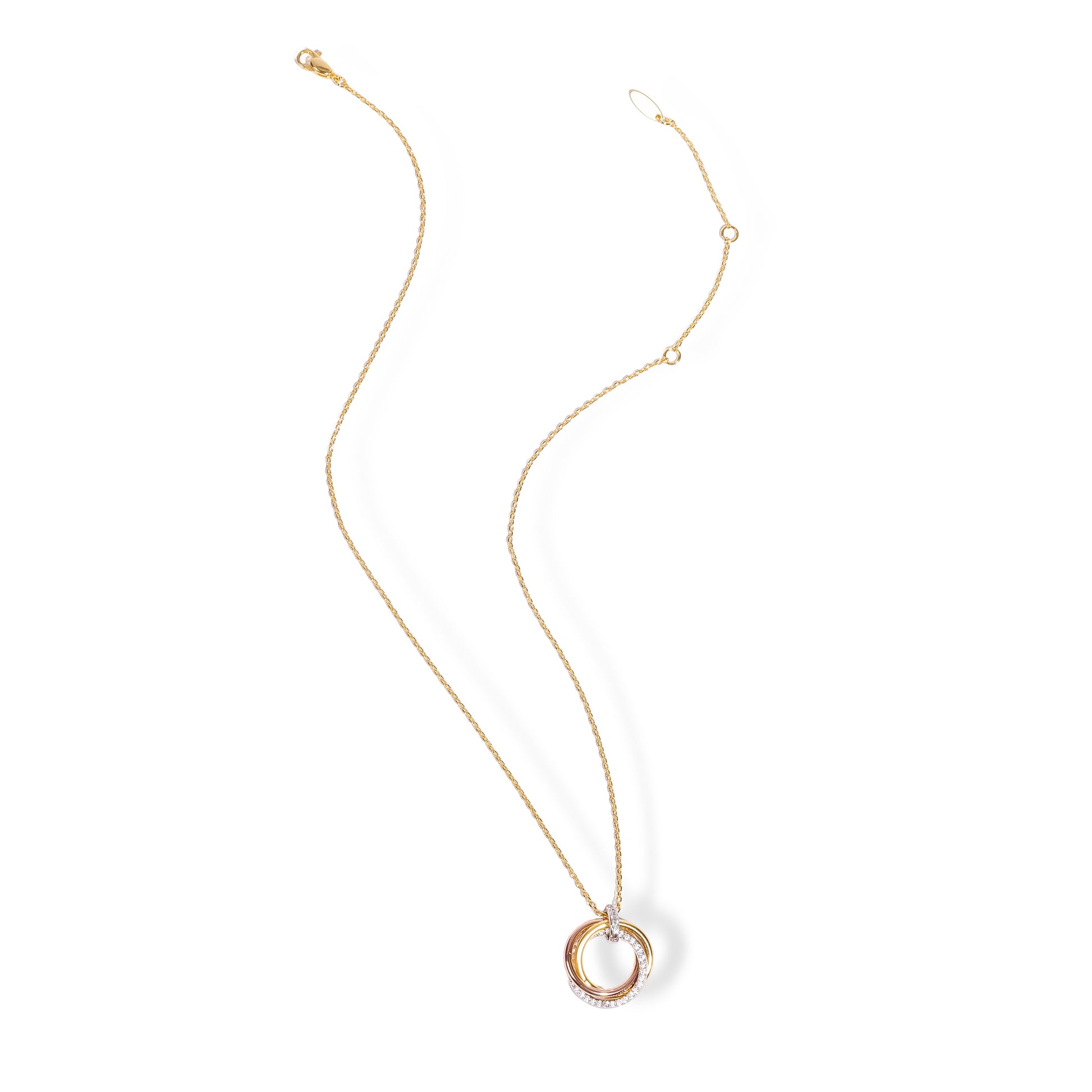 Coralie Layered Round 14K-Gold Necklace