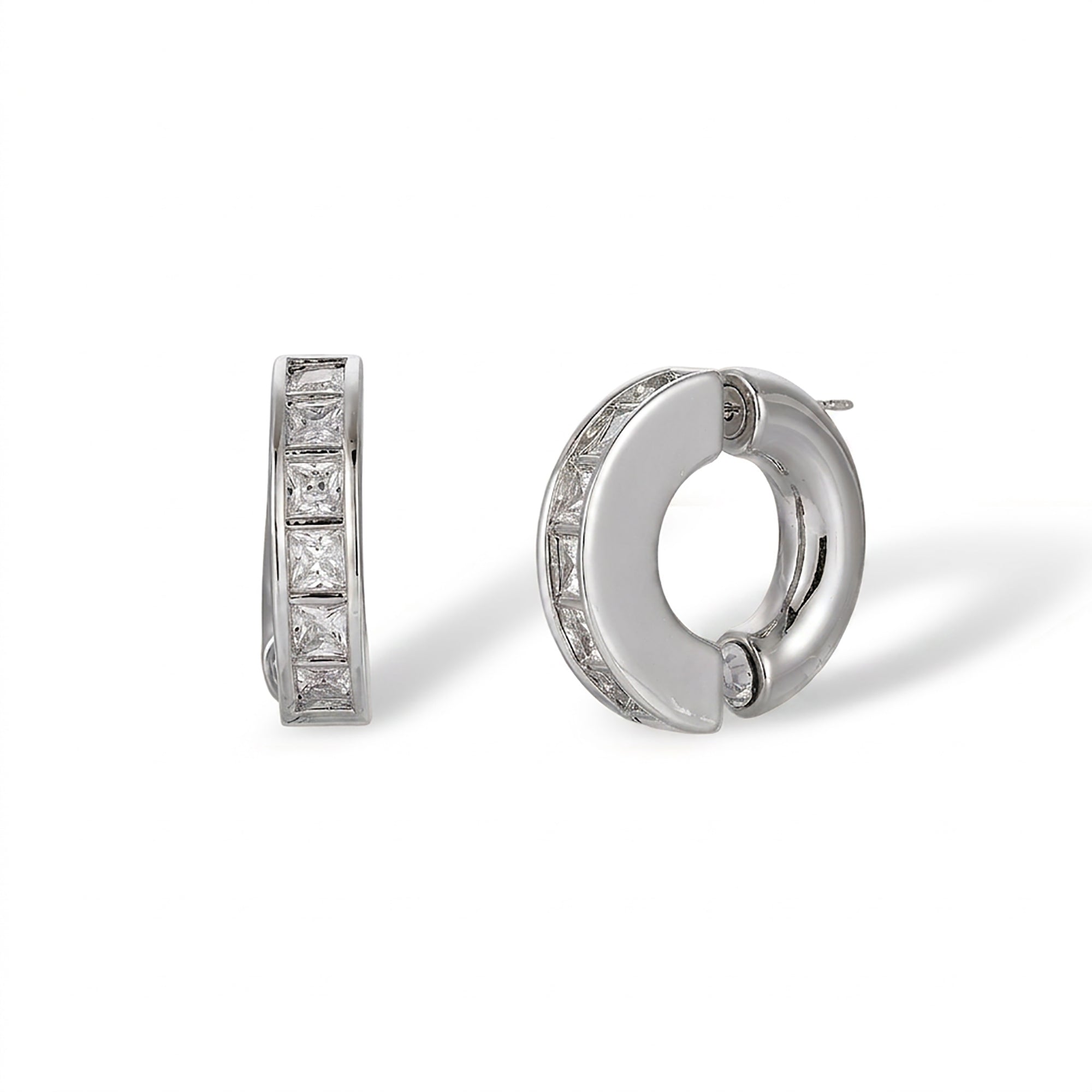 Dagrike 14K Gold Circular Earrings