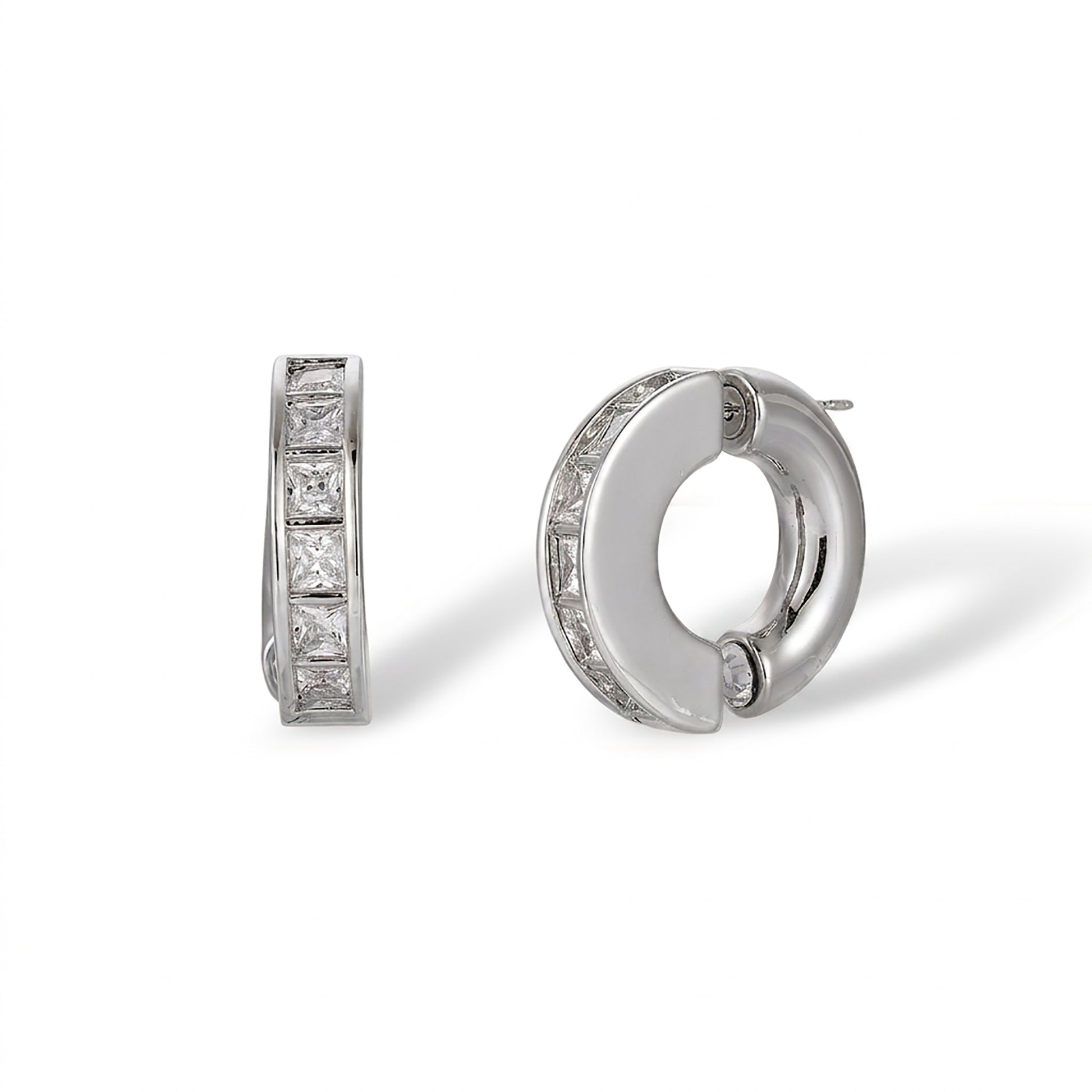 Dagrike 14K Gold Circular Earrings
