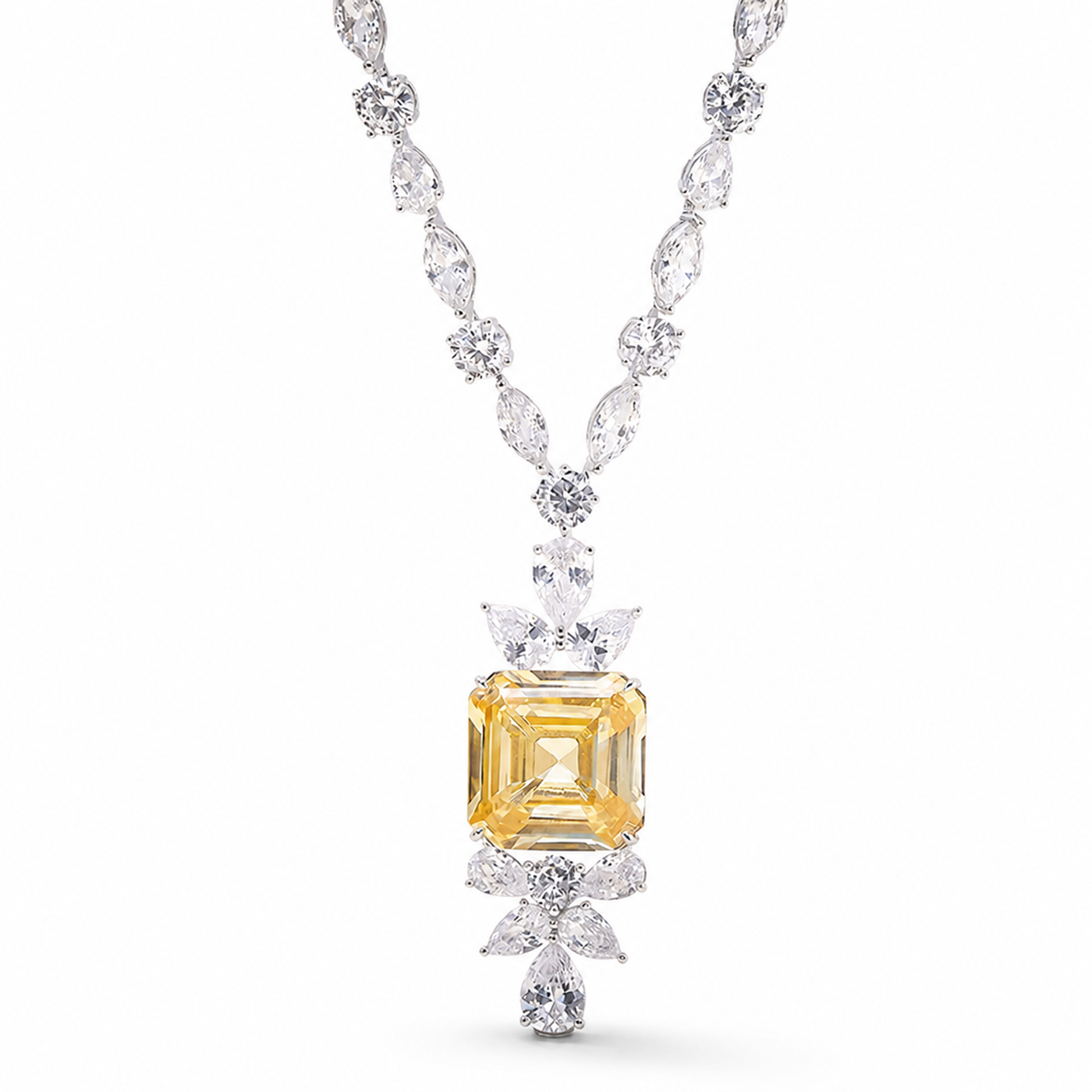 Débora Yellow Radiant Necklace