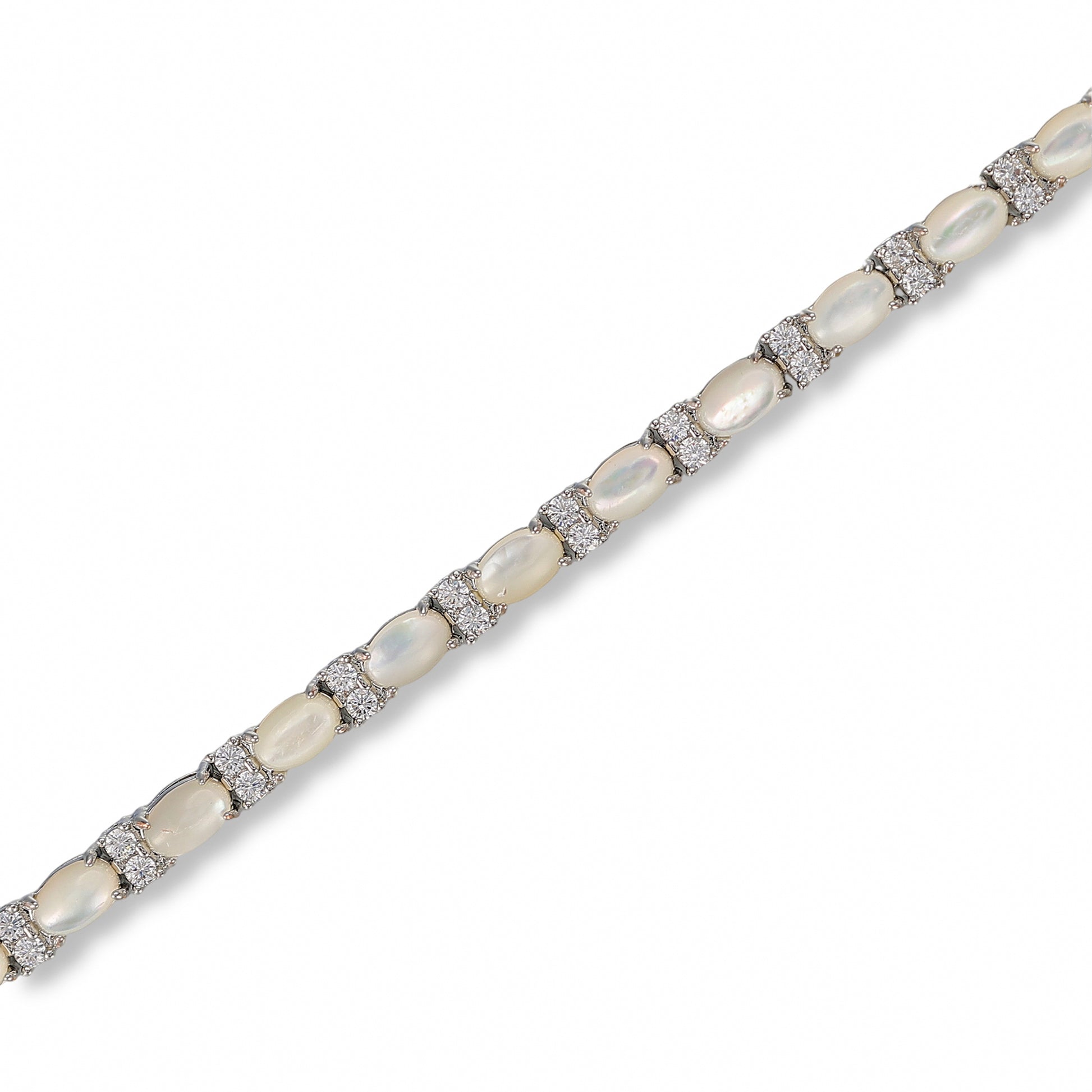 Christiane Oval Natural Stone Bracelet