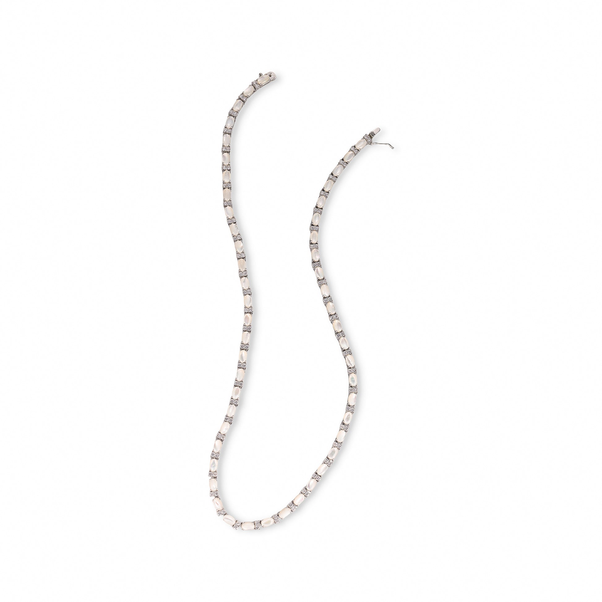 Christiane Oval Natural Stone Necklace