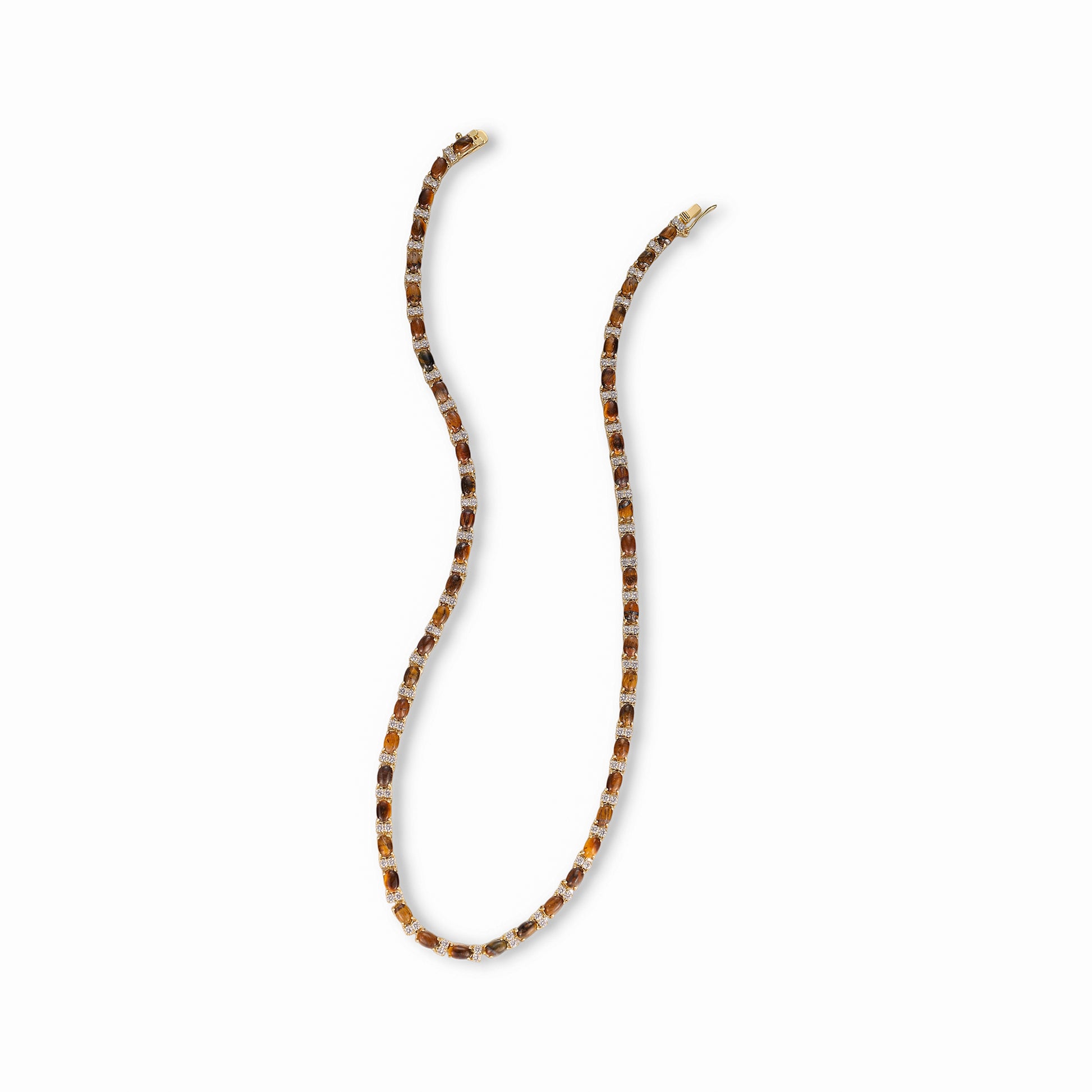 Christiane Oval Natural Stone Necklace