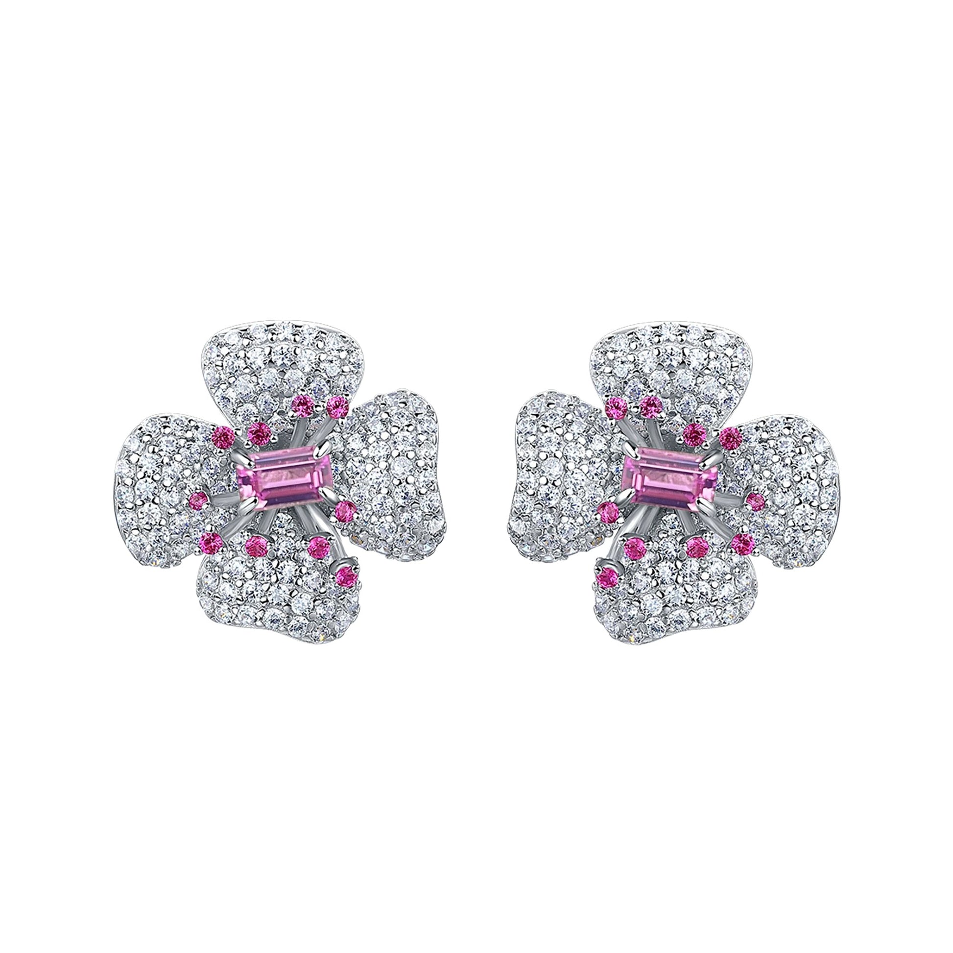Doriane Floral Stud Earrings