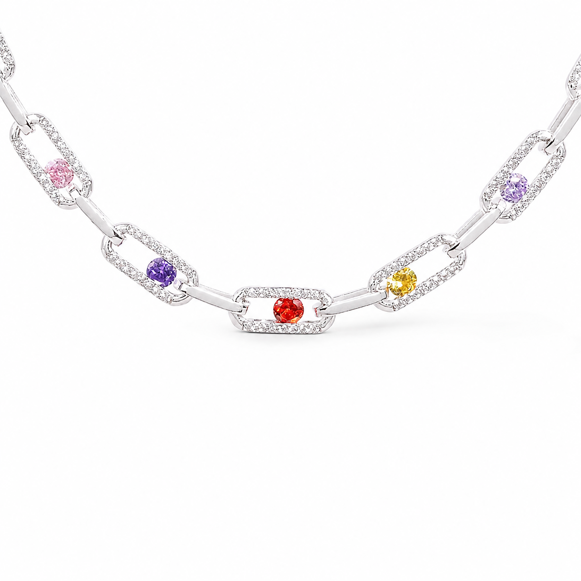 Dune 14K Gold Move Oval Link Choker Necklace