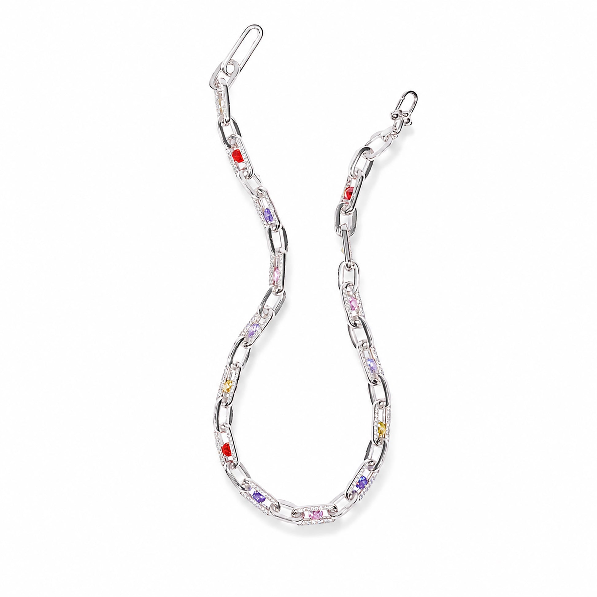 Dune 14K Gold Move Oval Link Choker Necklace