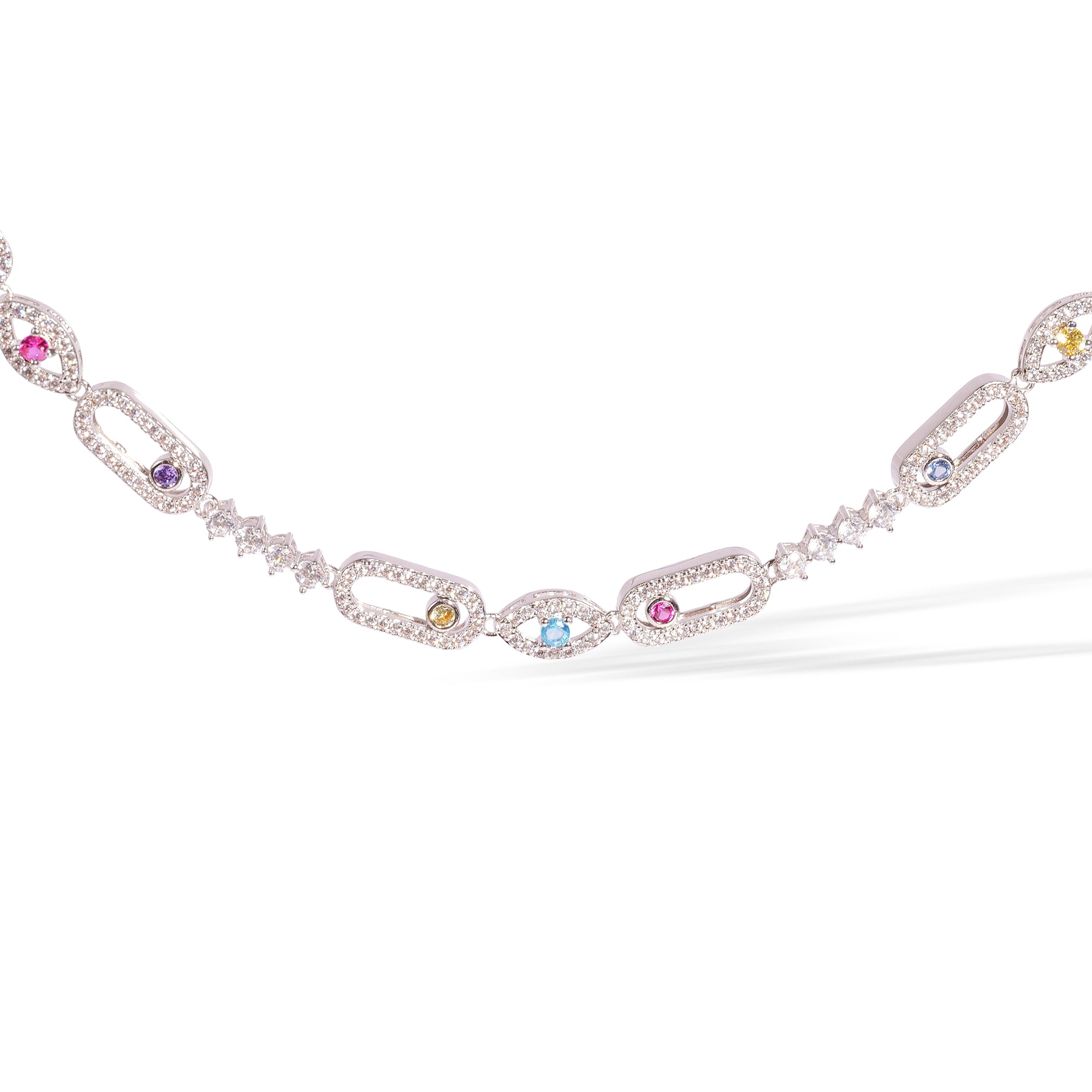 Dune 14K Gold Move Oval Link Necklace