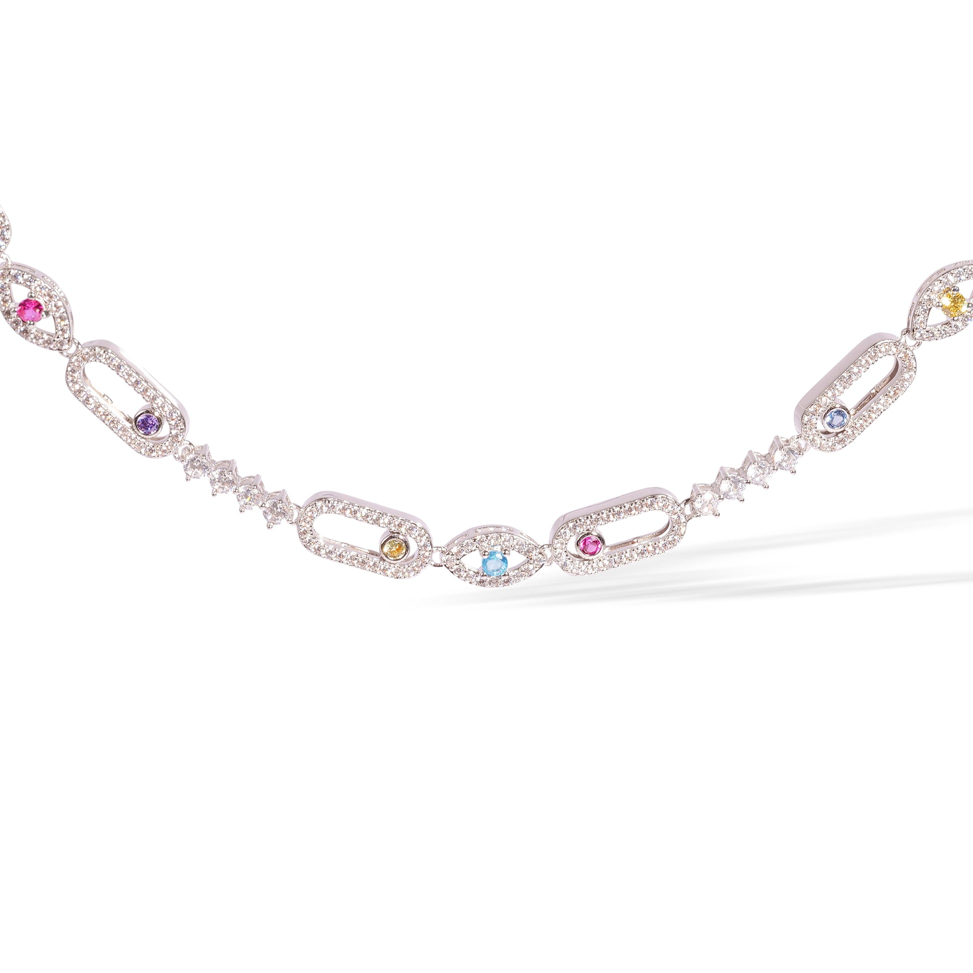 Dune 14K Gold Move Oval Link Necklace