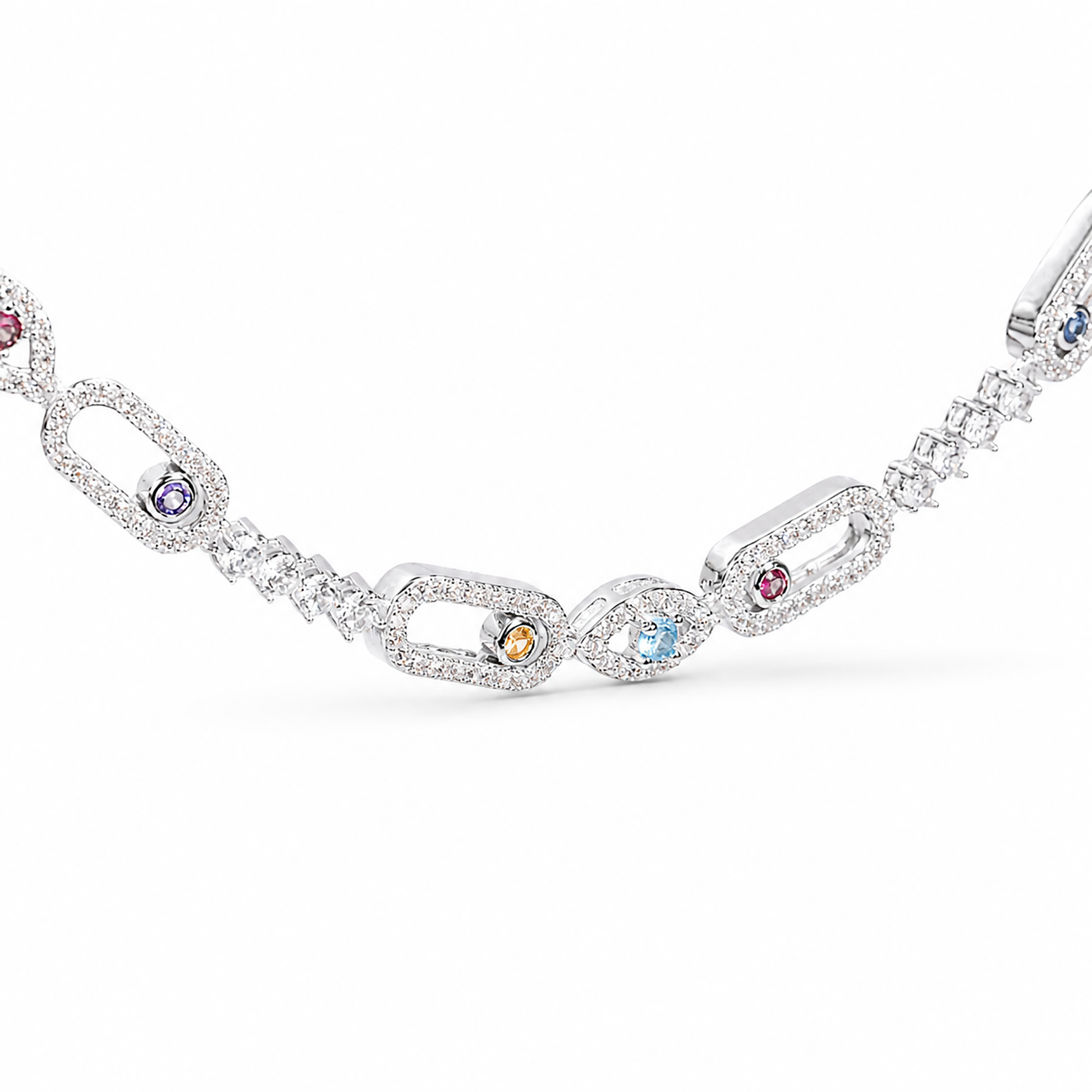 Dune 14K Gold Move Oval Link Necklace