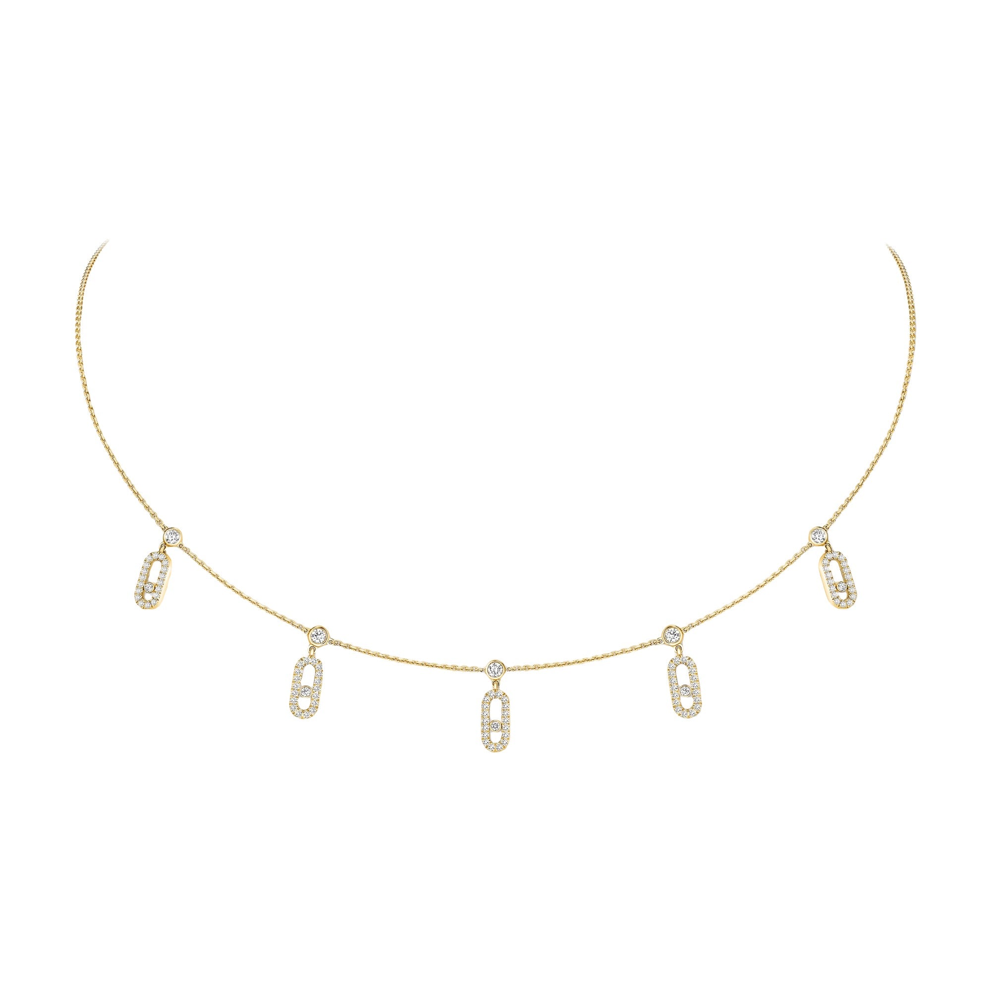 Dune Move Oval Necklace