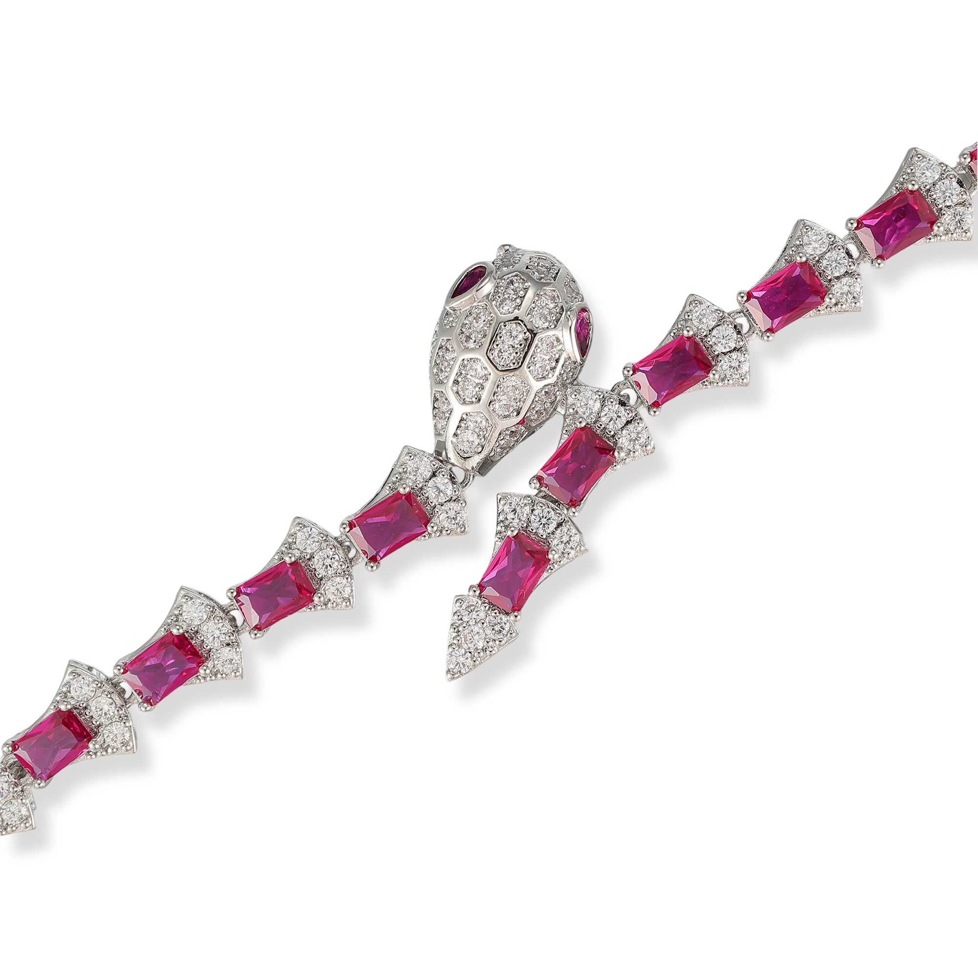 Edellinde Red Snake Bracelet