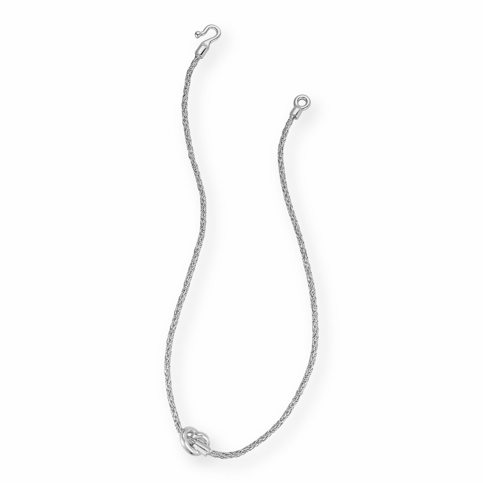 Edelvine 14K Gold Twisted Rope Knot Necklace