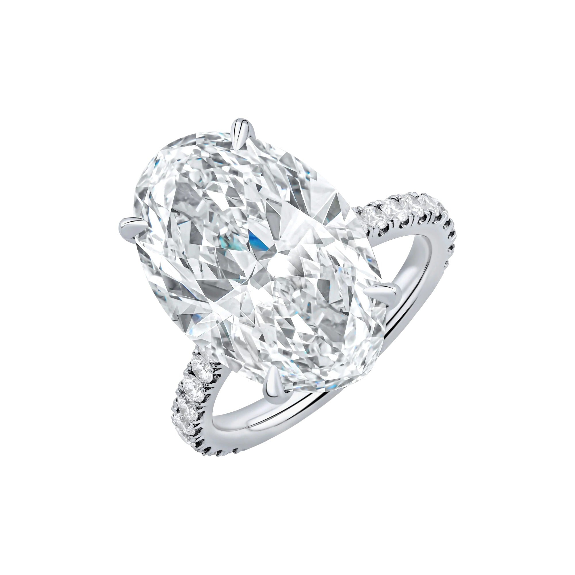 Eglantine Silver Oval Ring