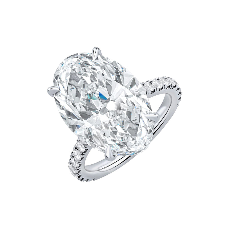 Eglantine Silver Oval Ring