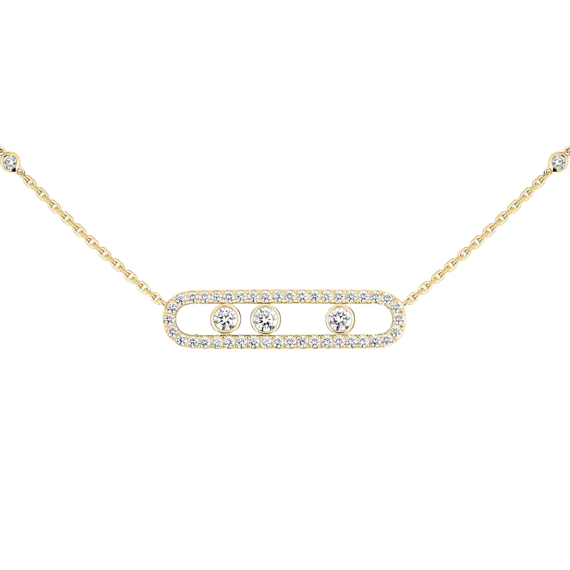Eleonora Move Rounded Rectangular Necklace