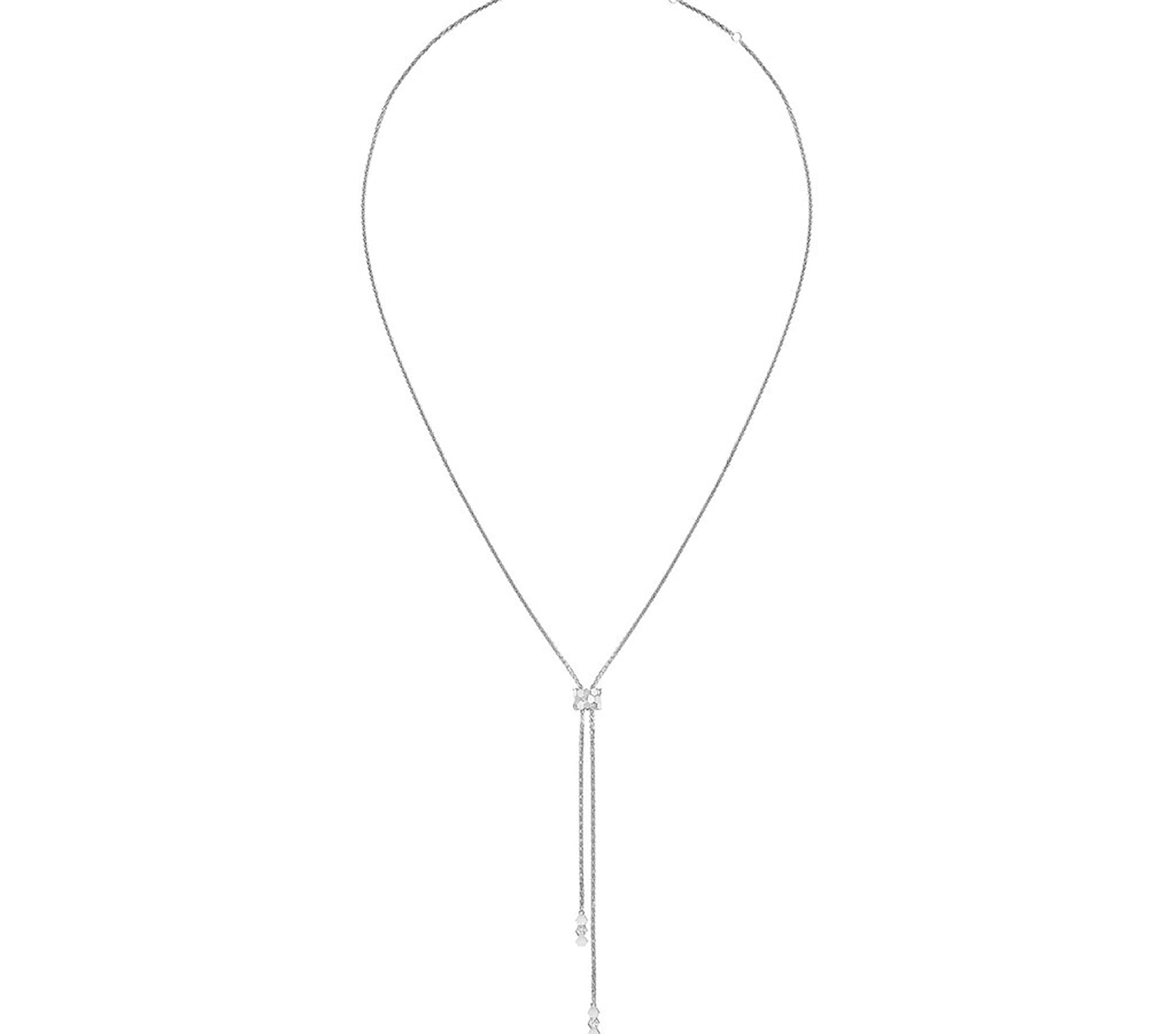 Elflind 14K Gold Hexagonal Honeycomb Necklace