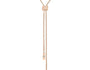 Elflind 14K Gold Hexagonal Honeycomb Necklace