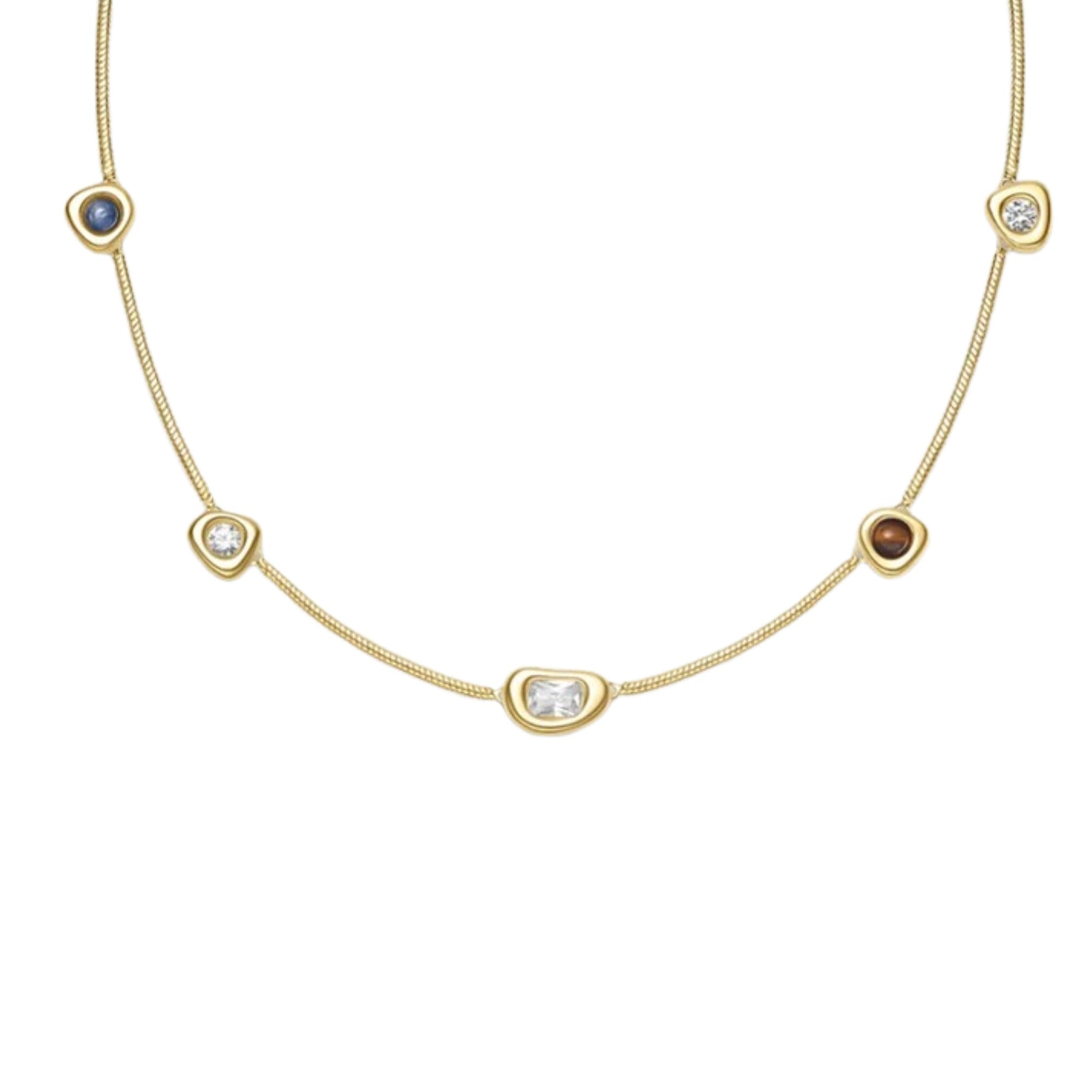 Eliane Multicilor Irregular Necklace