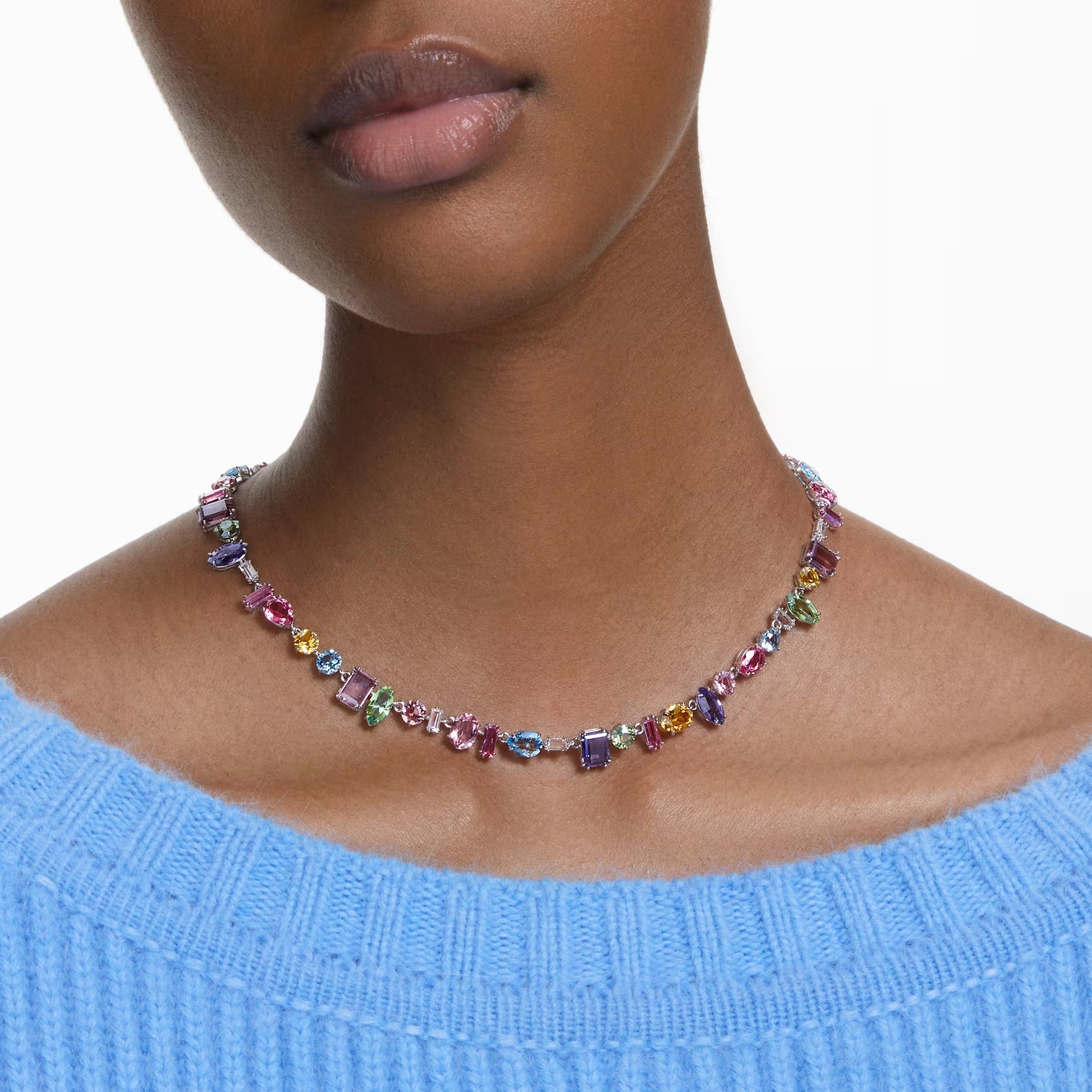 Élita Multicolor Multi-Shape Necklace