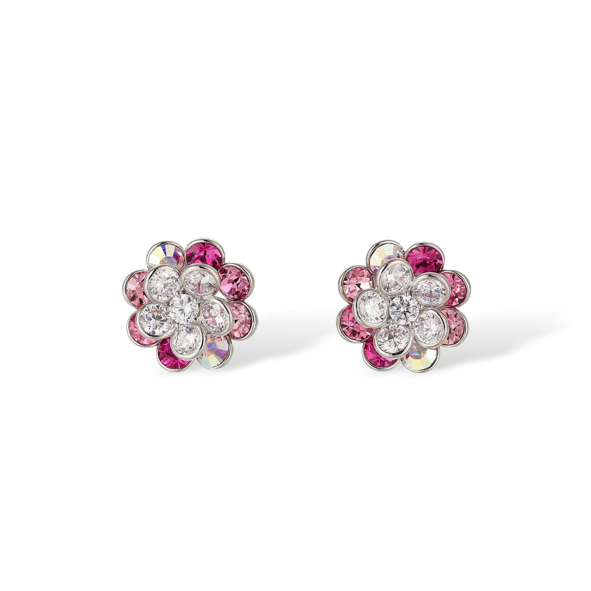 Élixane Spinning Floral Stud Earrings