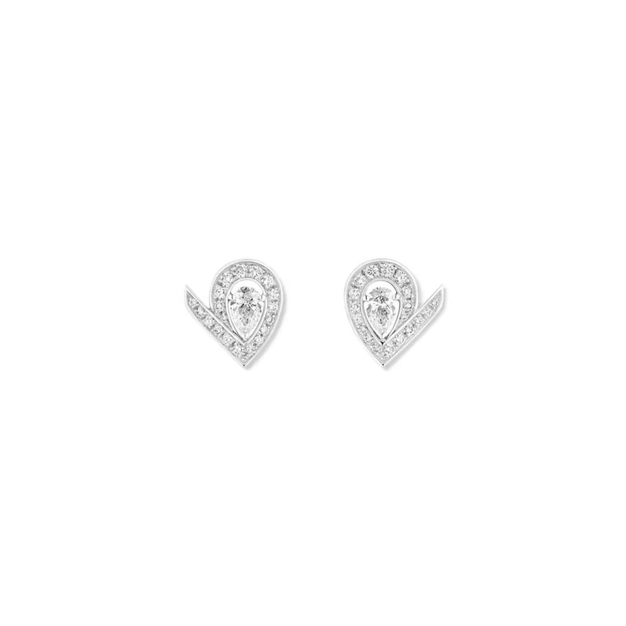 Elsa Teardrop Stud Earrings