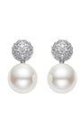 Elslinde White Pearl Earrings