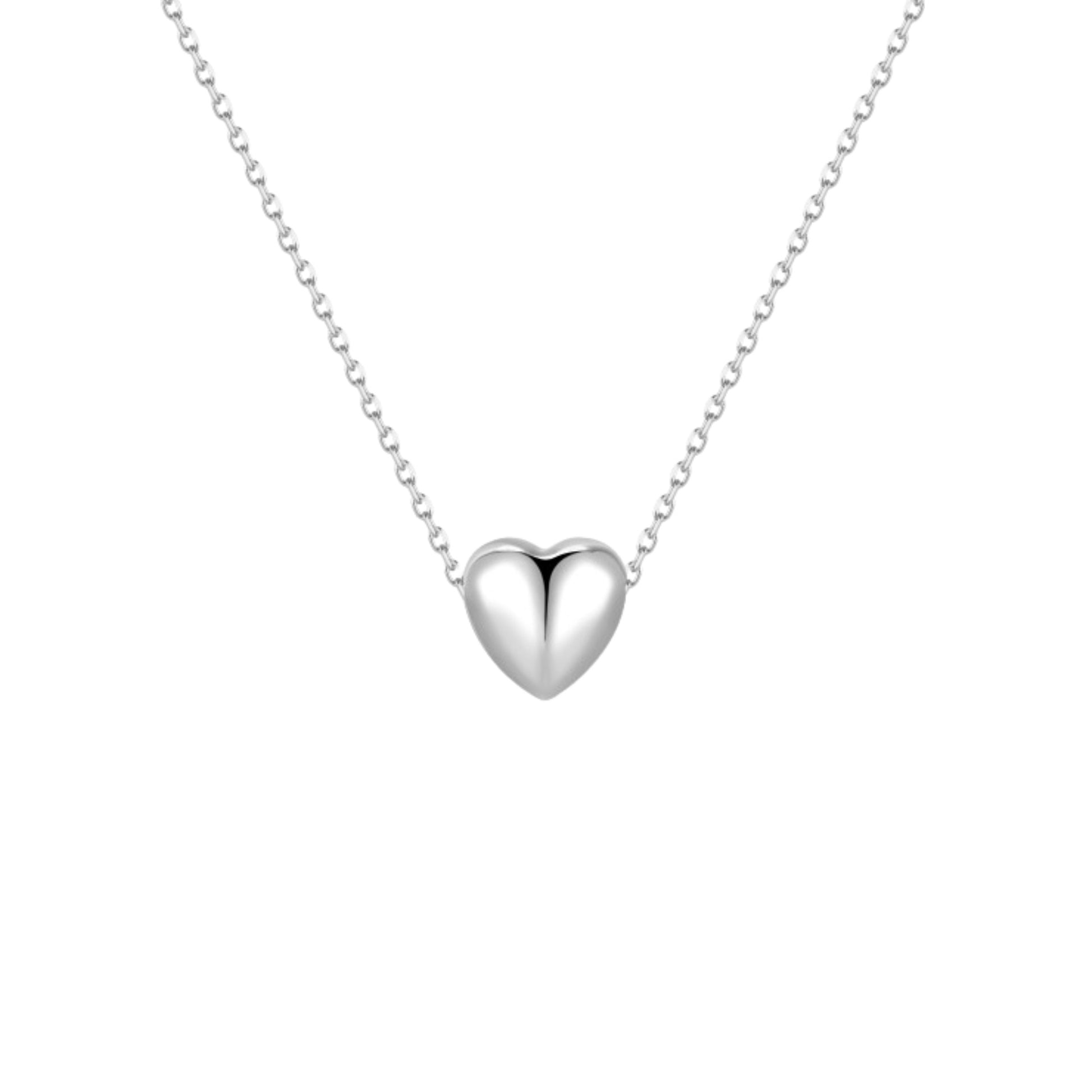 Erhild 18K Gold Heart Necklace