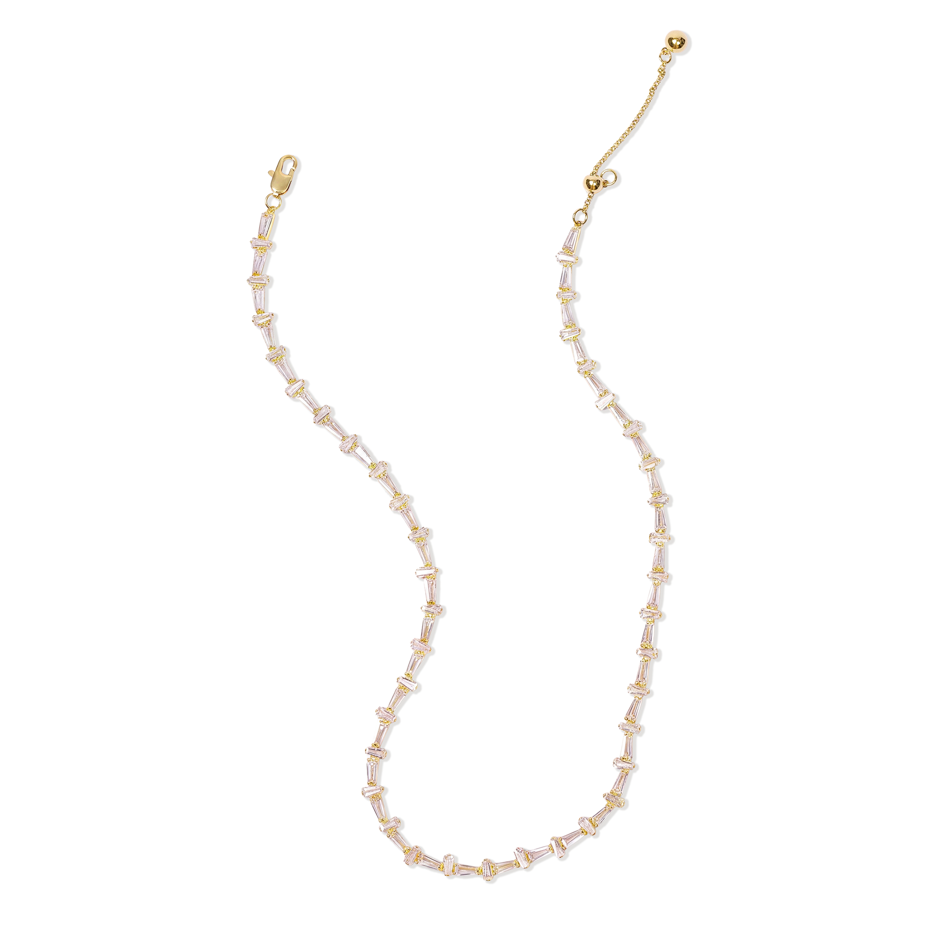 Éstelline 14K Gold Trapezoid Necklace