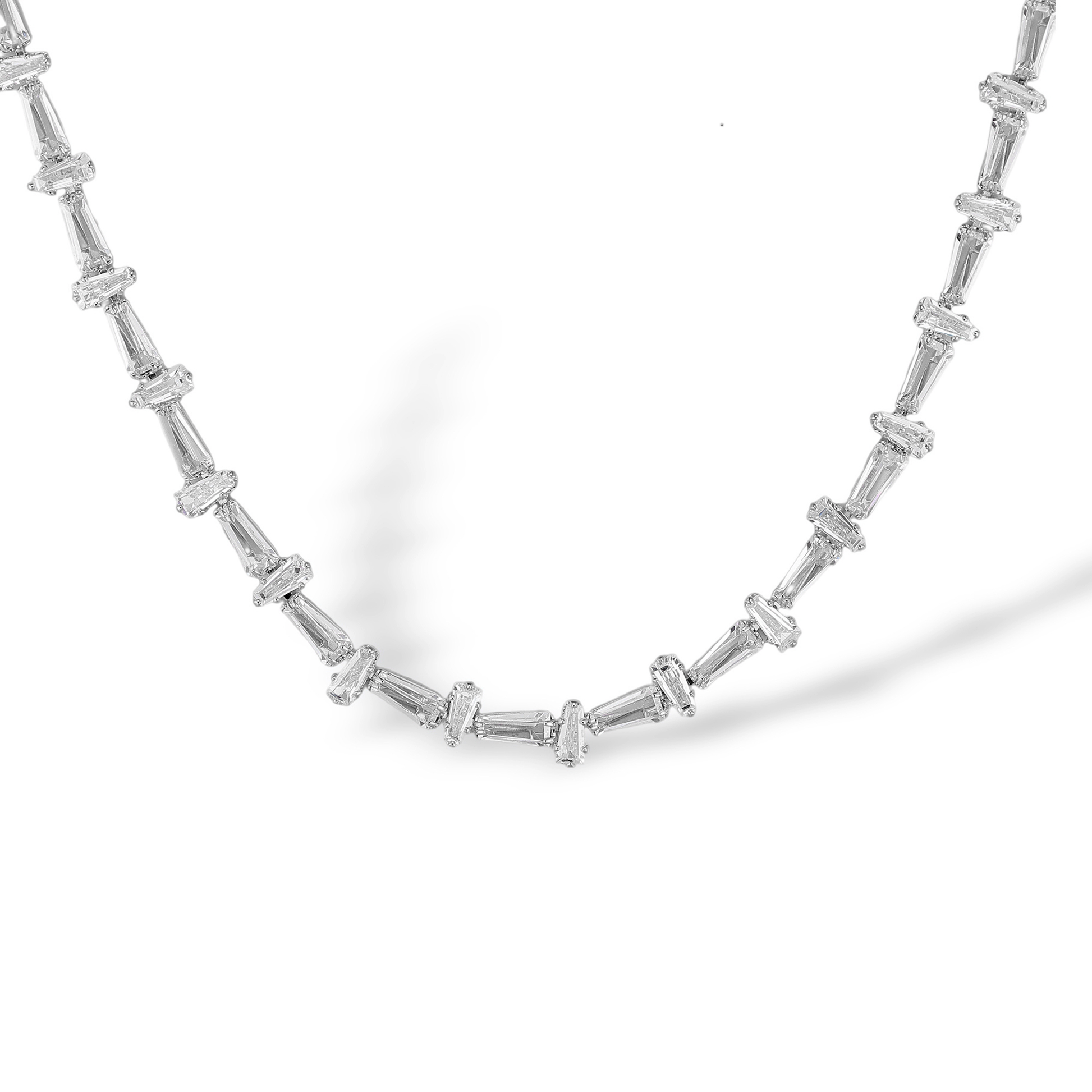 Éstelline 14K Gold Trapezoid Necklace