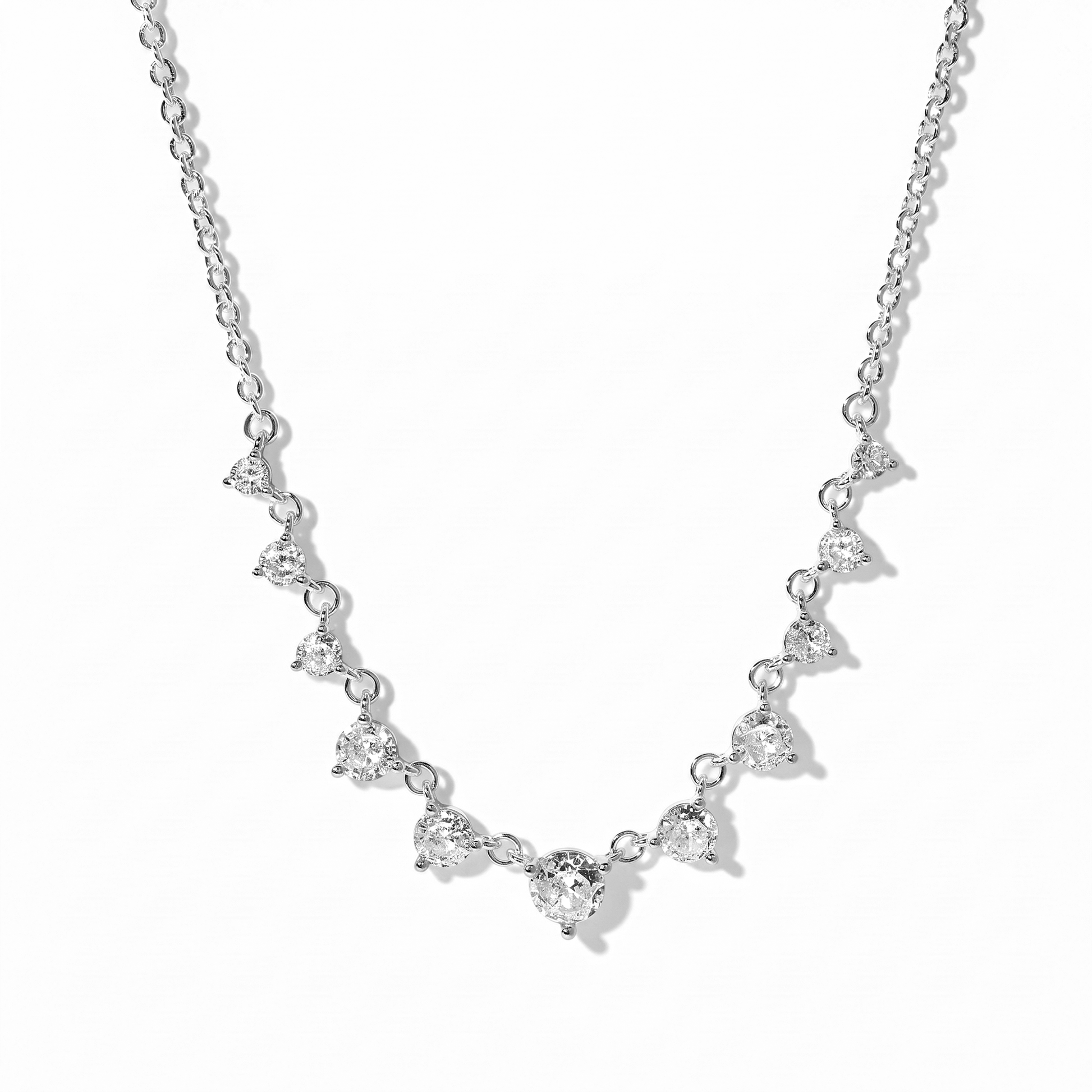 Ésther 18K Gold Round Necklace