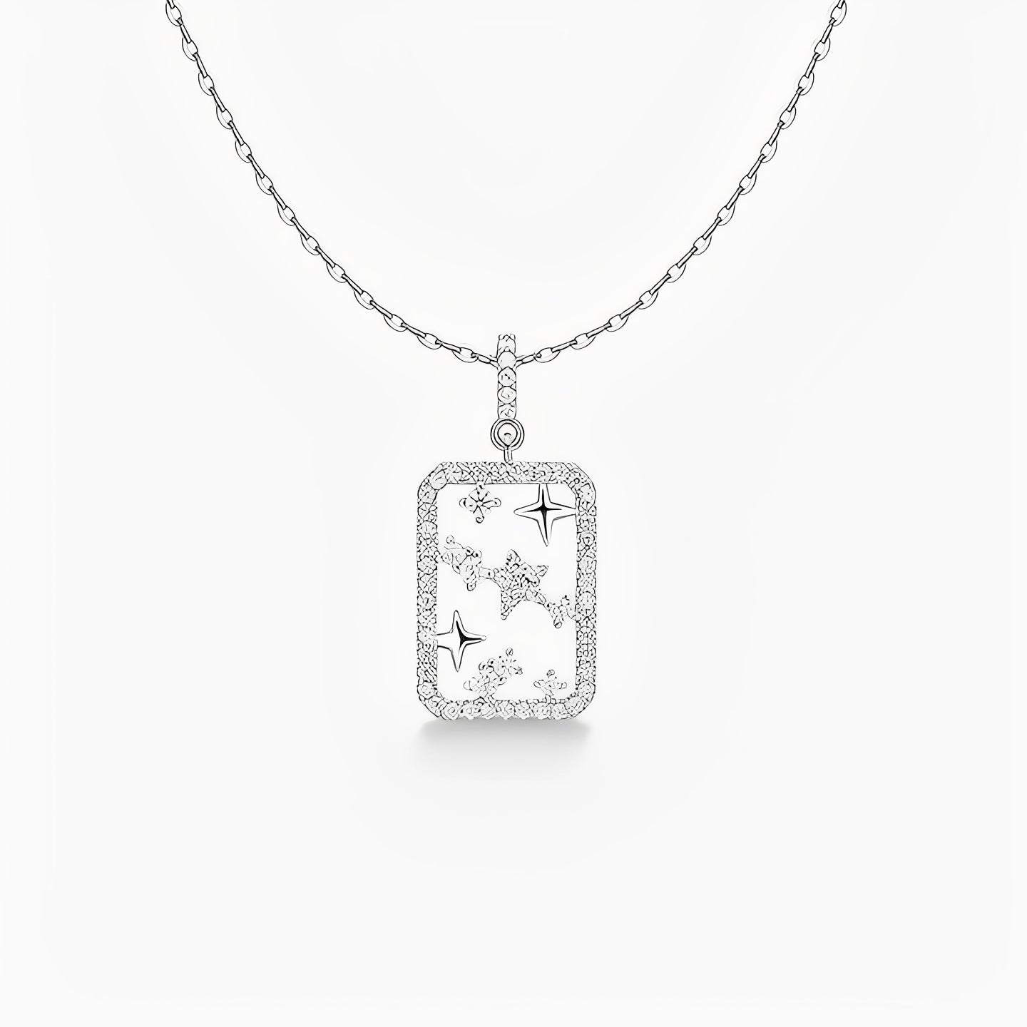 Étoilé White Star Necklace