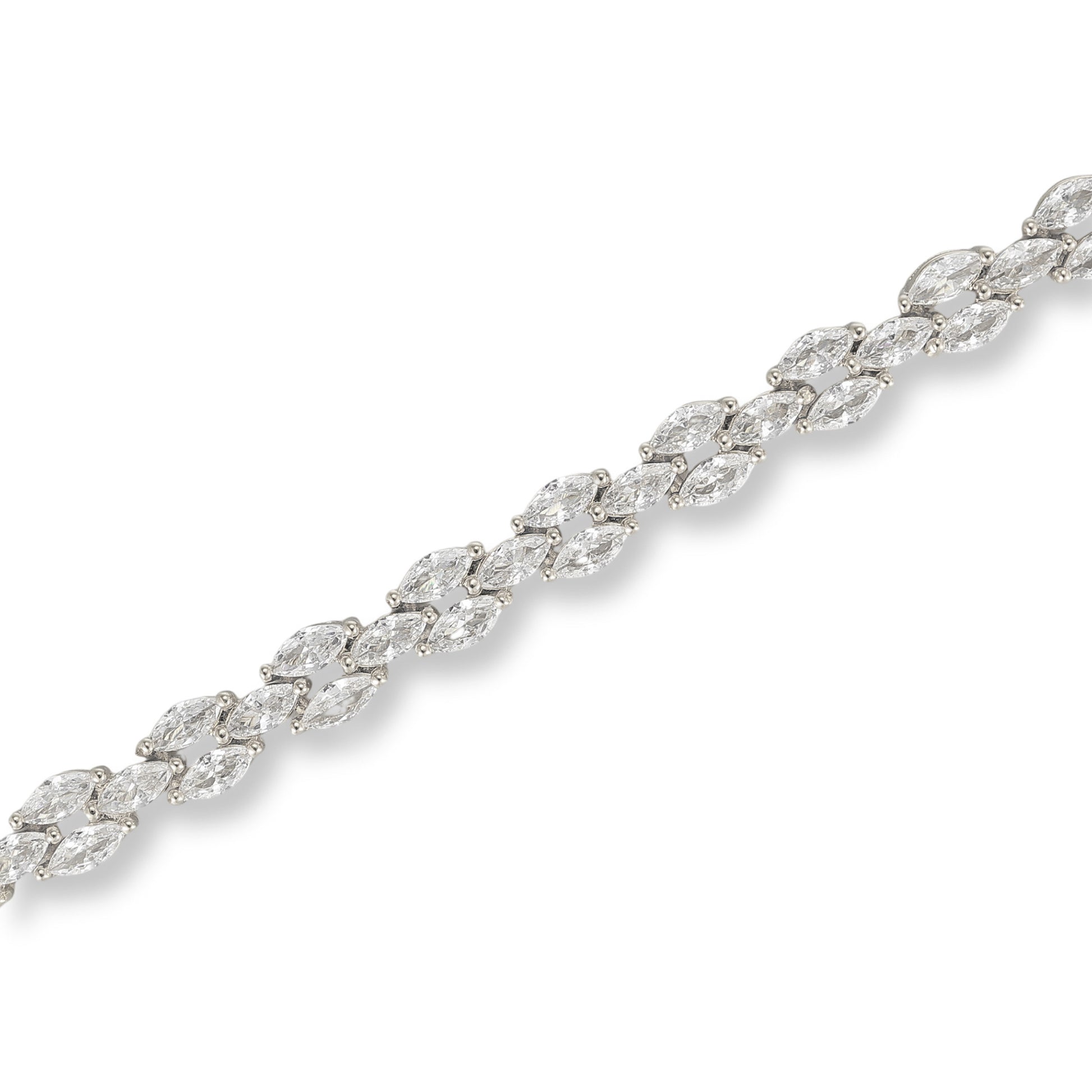 Felicitas 14K Gold Marquise Tennis Bracelet