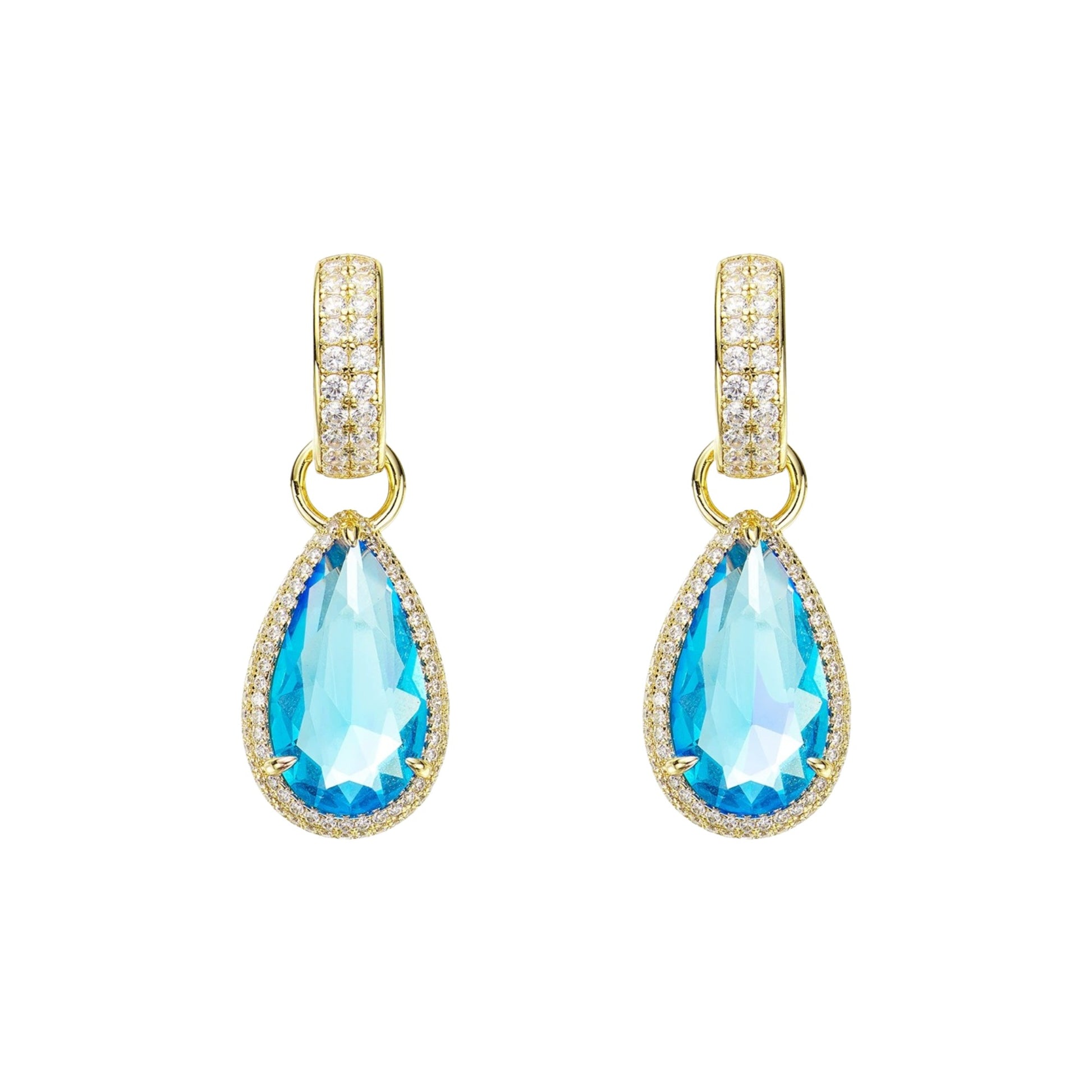 Fridlind 14K Gold Teardrop Earrings