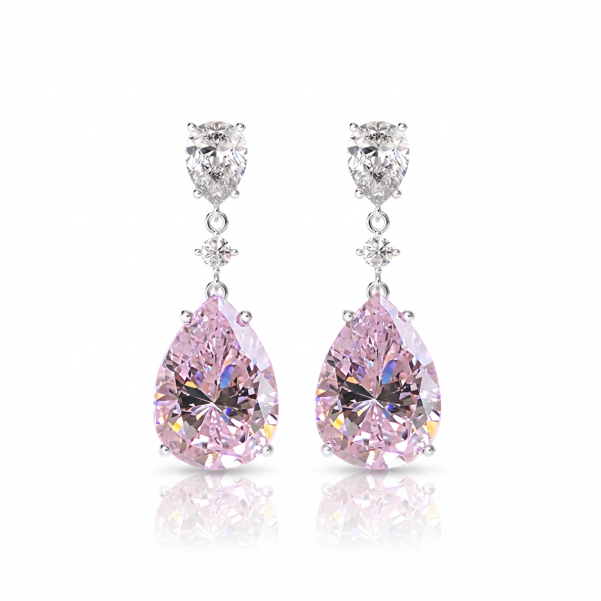 Friedhild Teardrop Drop Earrings