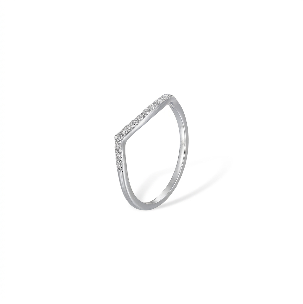 Friedlina 14K Gold Marquise Moissanite Ring Set