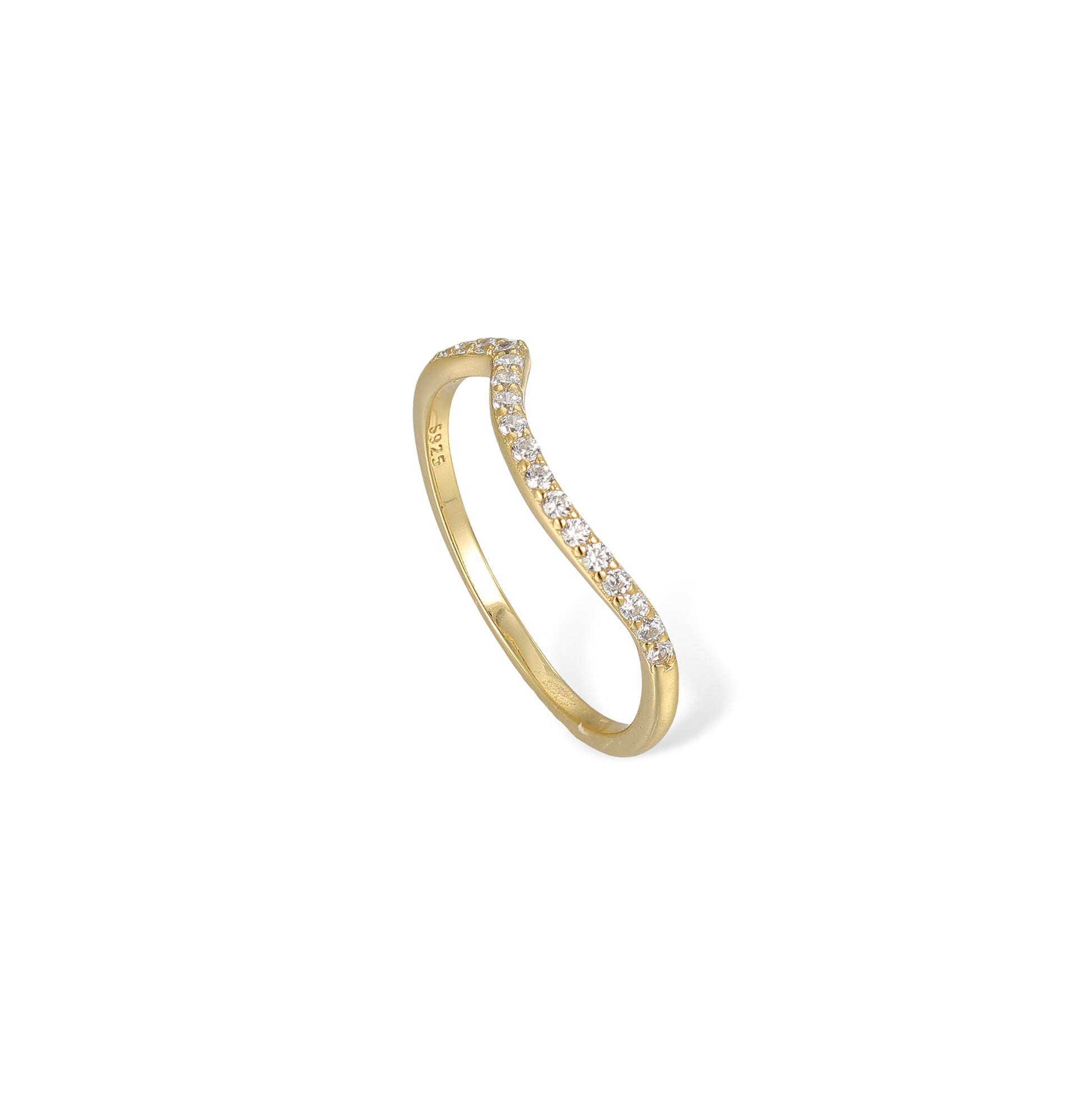 Friedlina 14K Gold Marquise Moissanite Ring Set