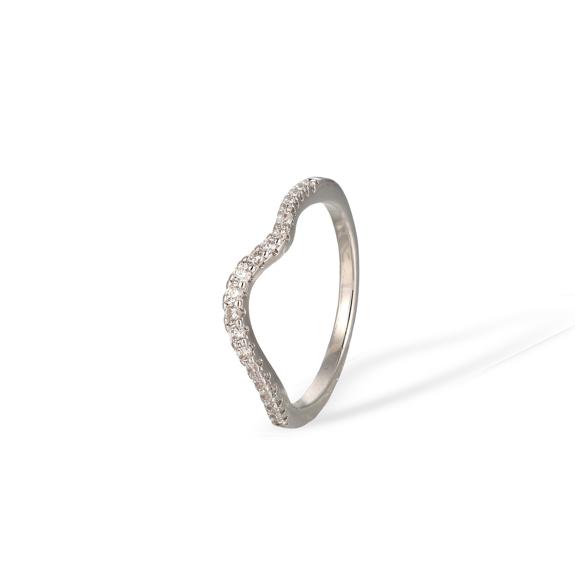 Friedrun 14K Gold Marquise Open Ring Set