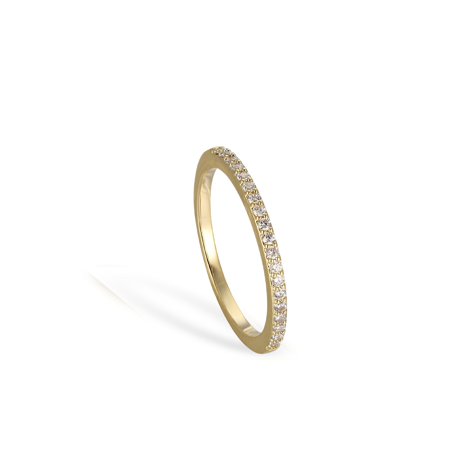Friedwina 14K Gold Marquise Open Ring Set