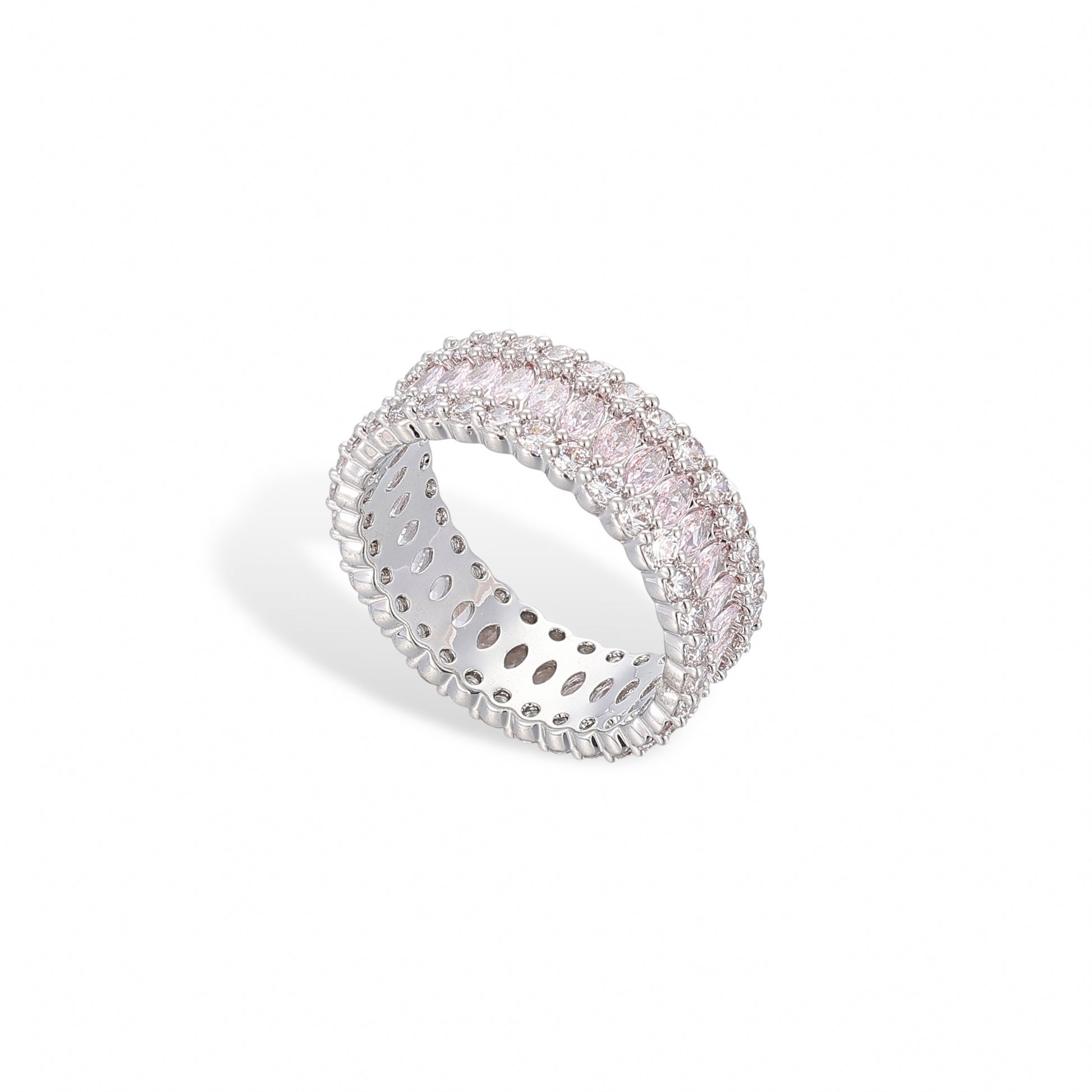 Géraldine Pink Marquise Ring