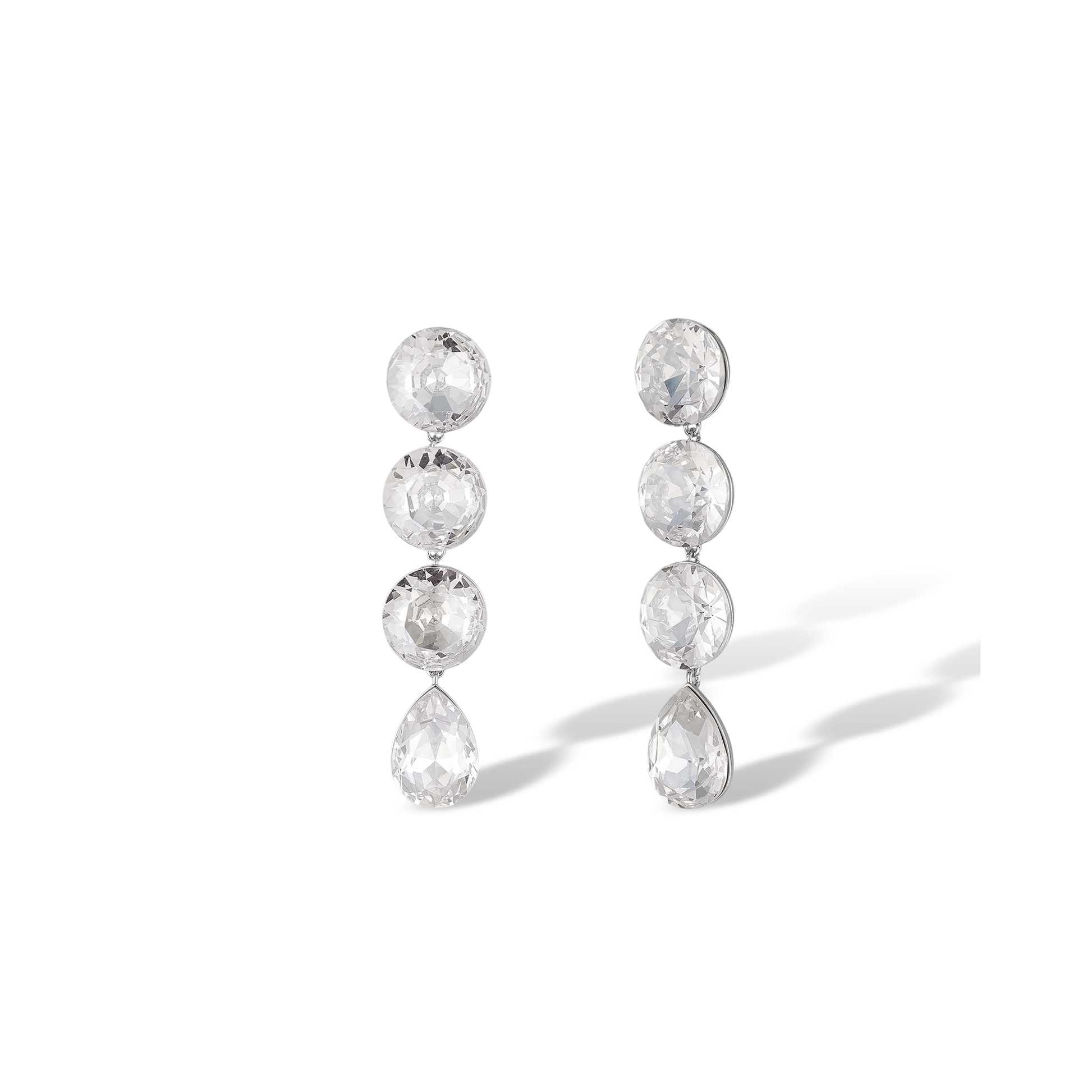 Gerrike Round Teardrop Drop Earrings