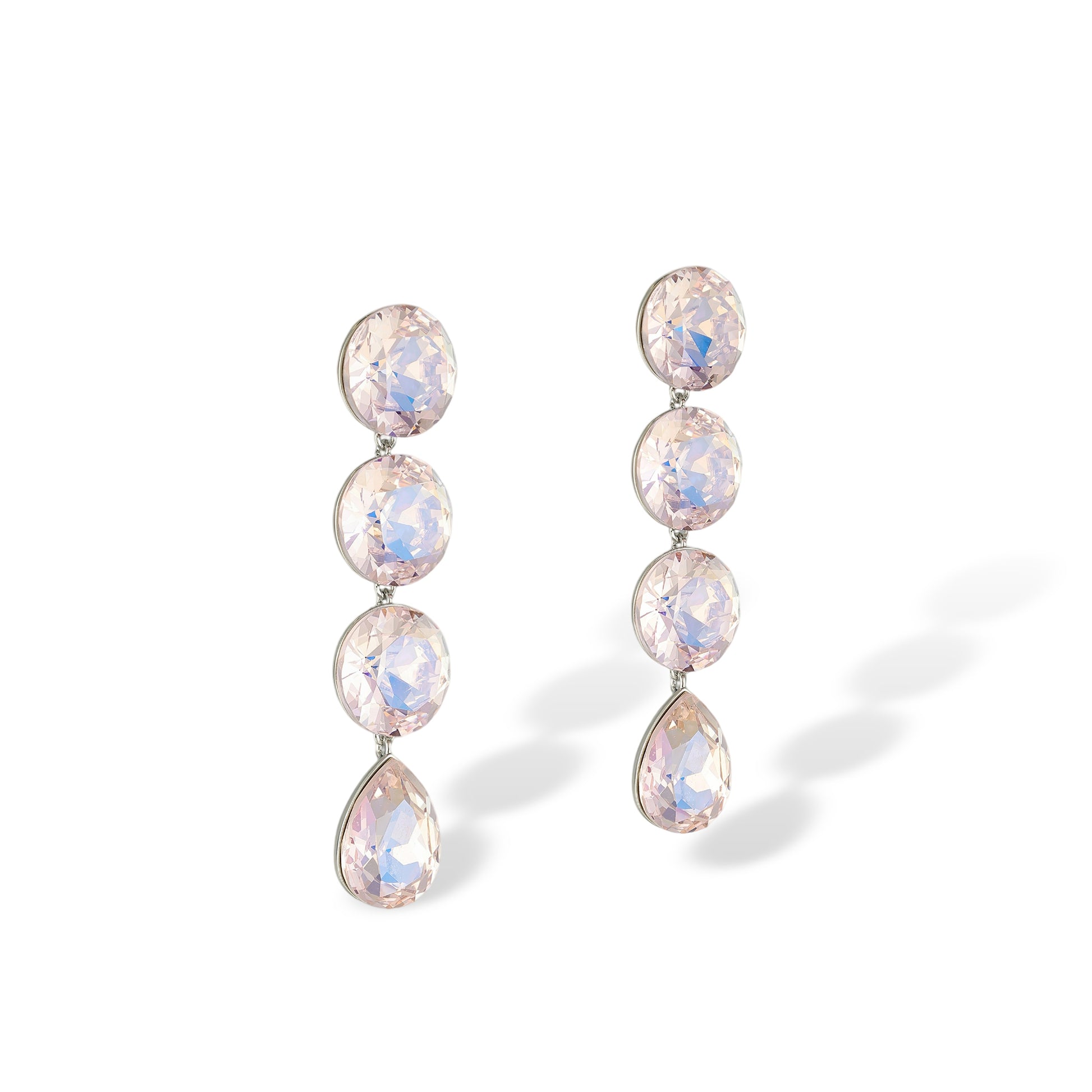 Gerrike Round Teardrop Drop Earrings