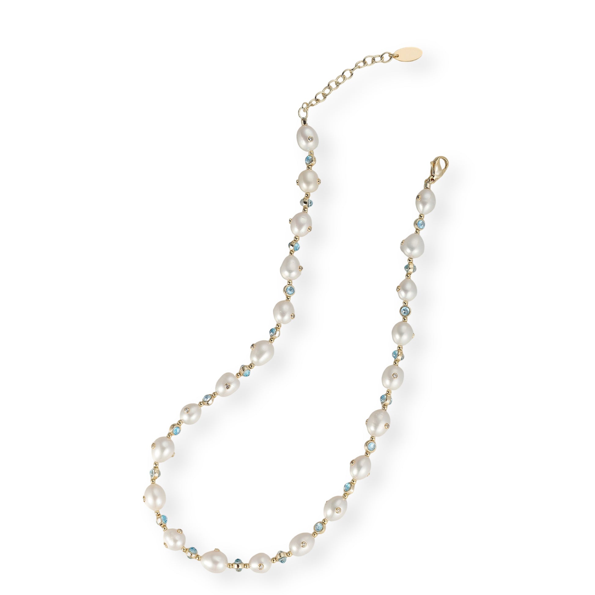 Gertrud White Pearl Necklace