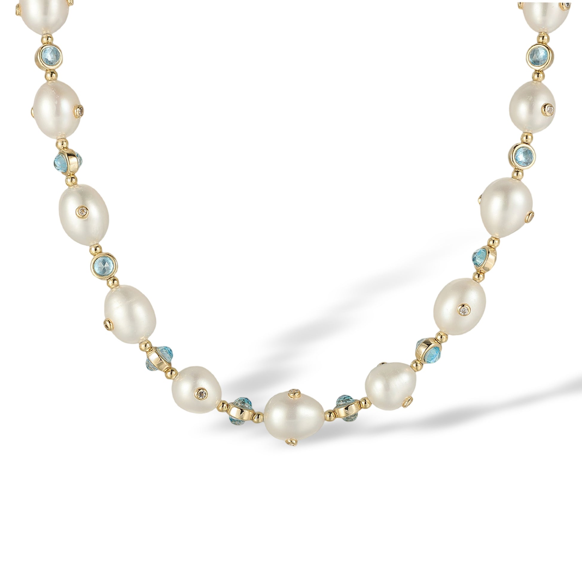 Gertrud White Pearl Necklace
