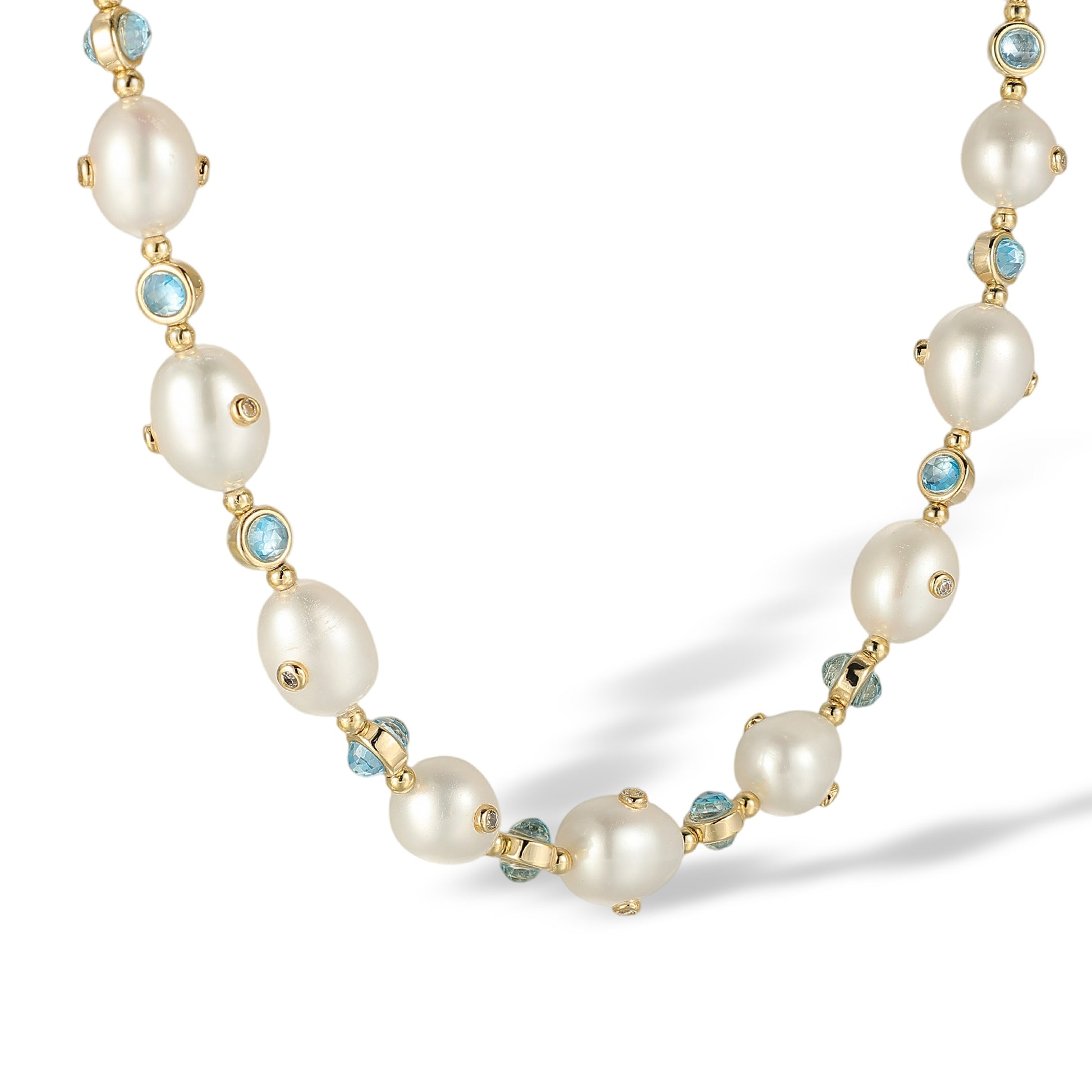 Gertrud White Pearl Necklace