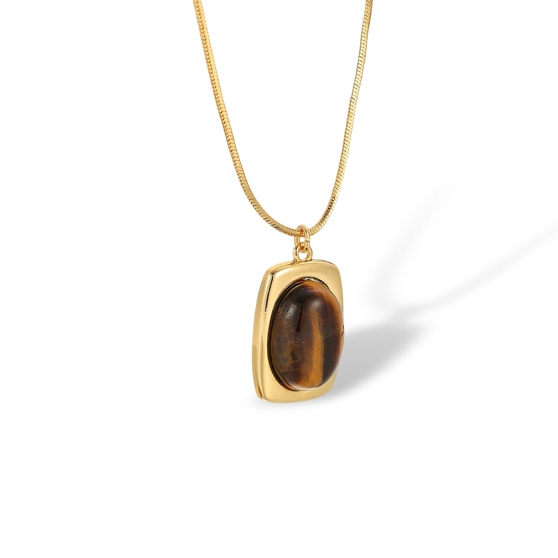 Goyave 18K Gold Rectangular Necklace