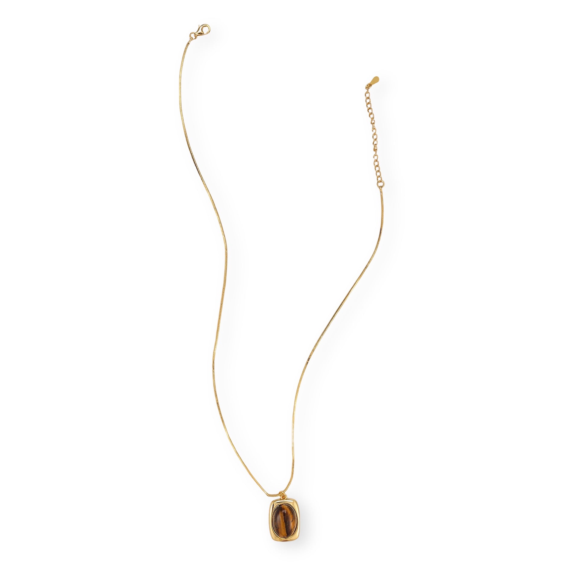 Goyave 18K Gold Rectangular Necklace