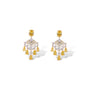 Gretchen Yellow Chandelier Earrings